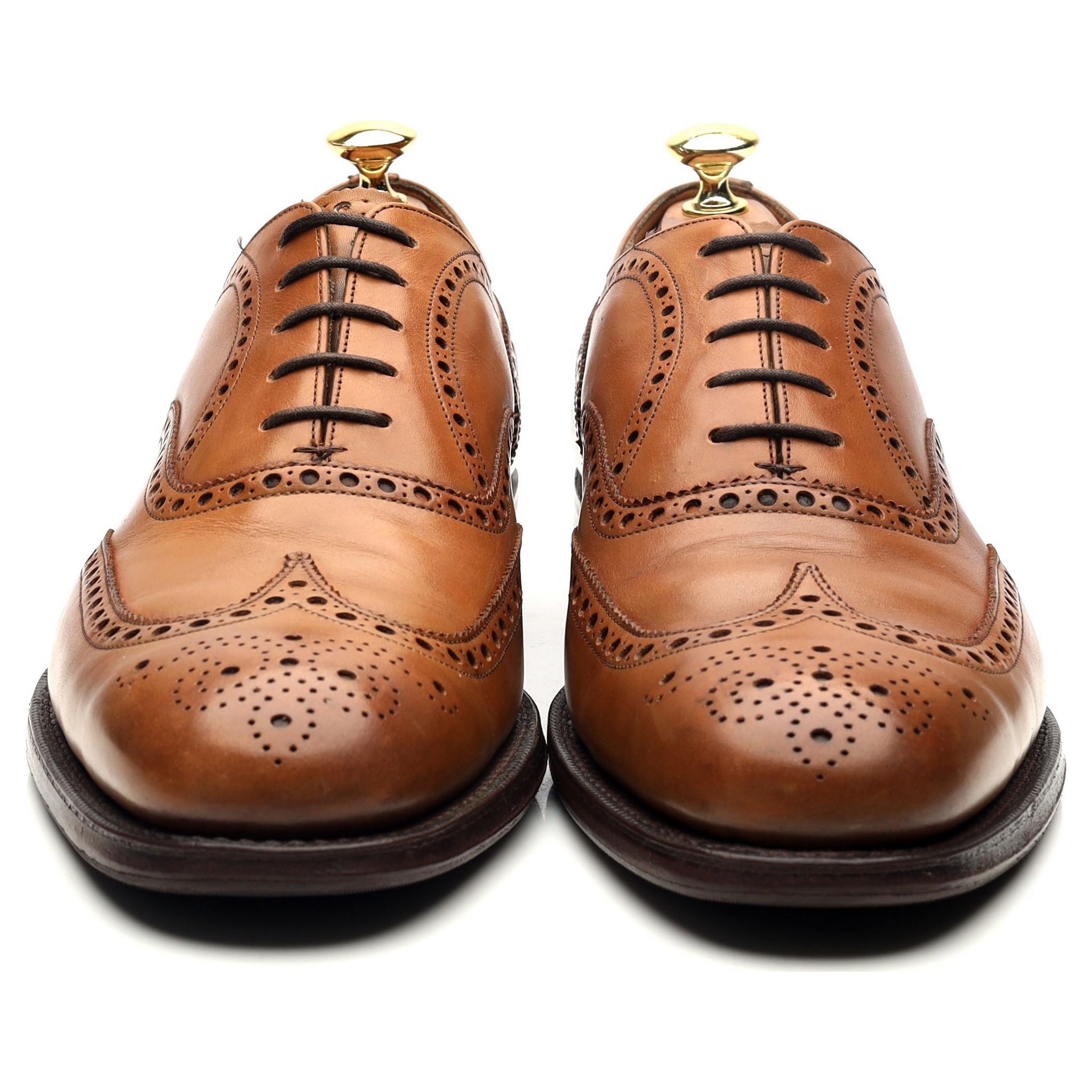 Church's Chetwynd Oxford cuir marron pointure UK 8
