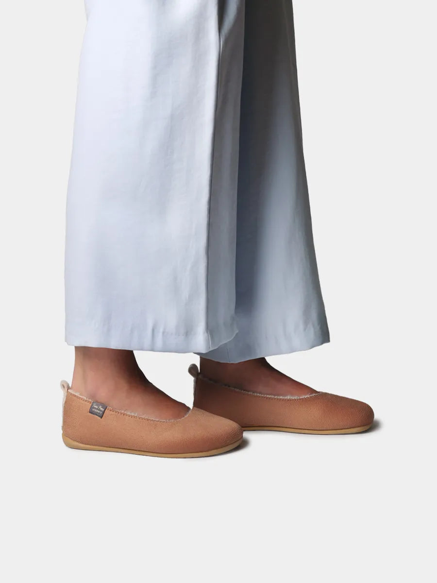 Toni Pons Molina chaussons ballerines femme fourrés