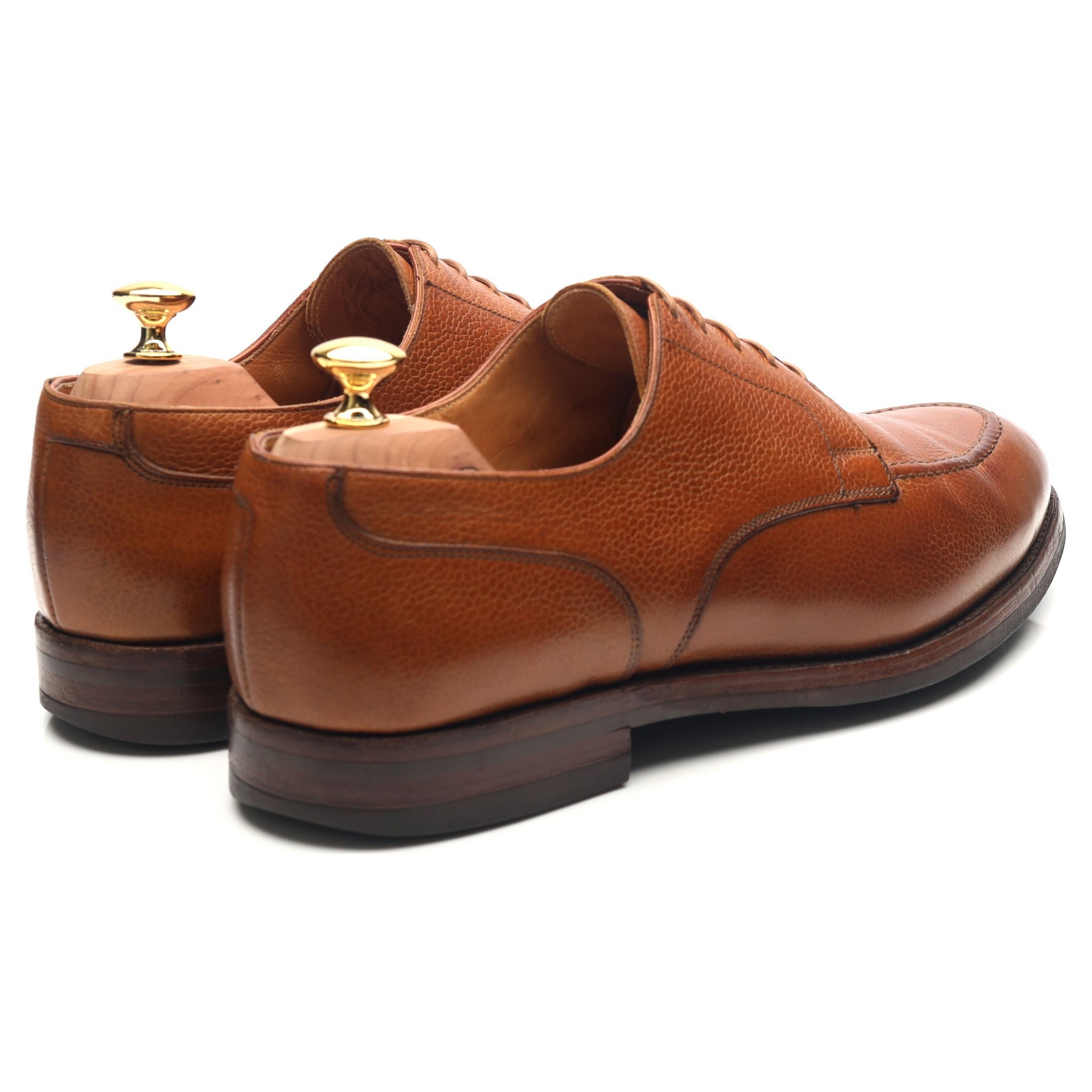 Crockett & Jones Onslow derby cuir grain marron UK 11