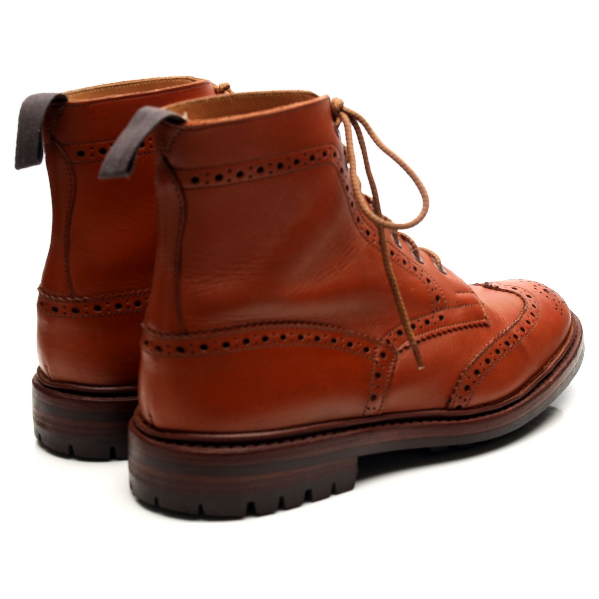 Tricker's Malton boots cuir marron UK 9 brogues