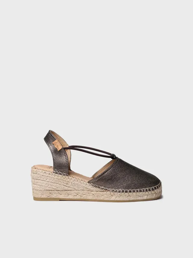 Toni Pons Tana espadrille compensée cuir confort