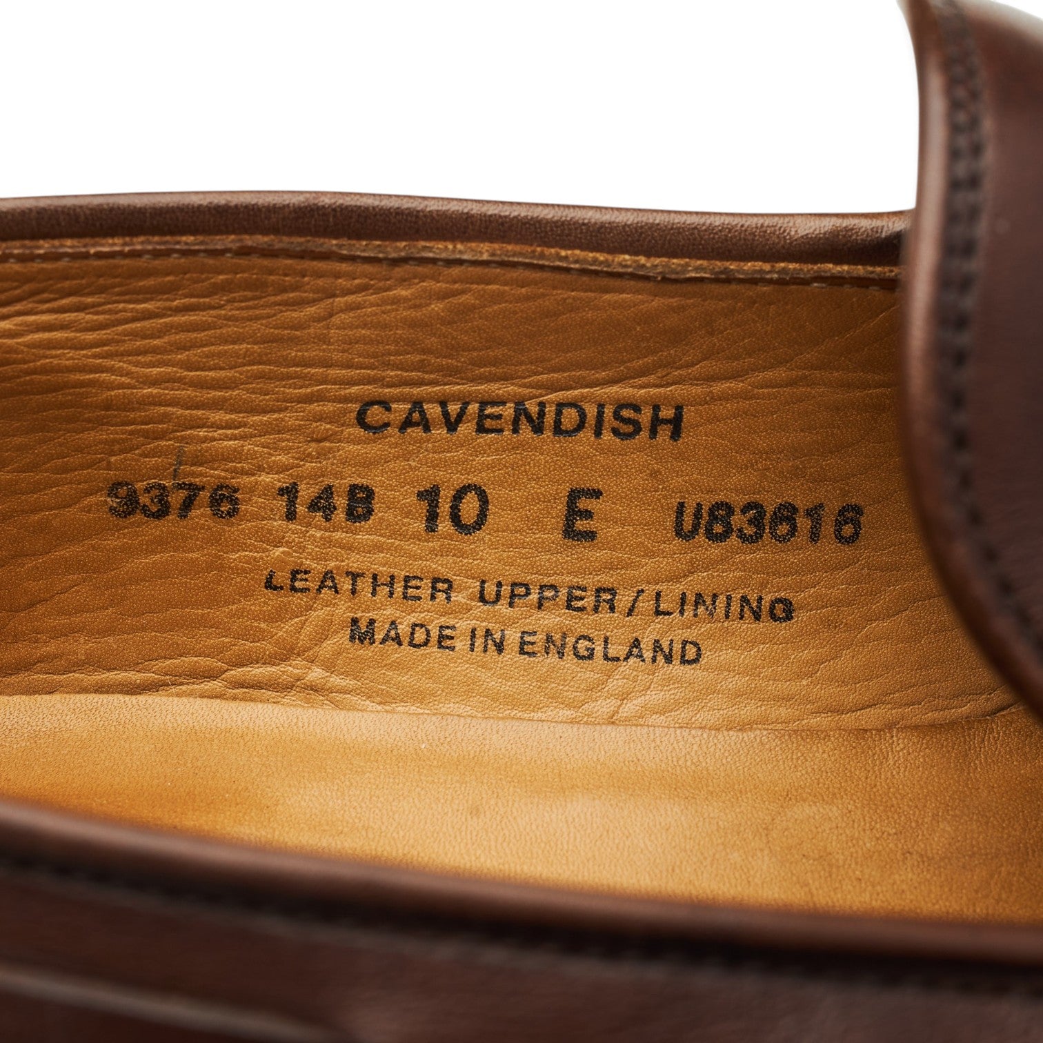 Crockett & Jones Cavendish 2 mocassins cuir marron UK 10