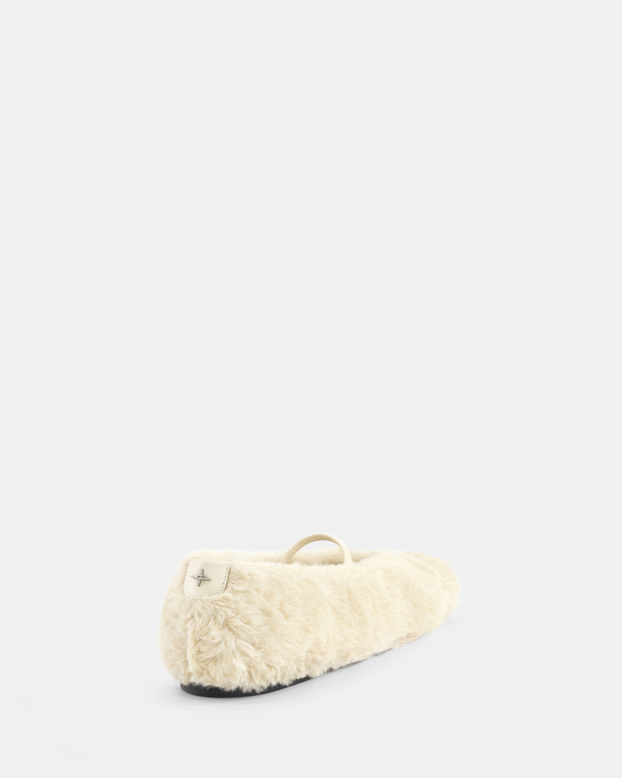 Nodaleto Nodstalgia Cindy 5 ballerines beige fourrure