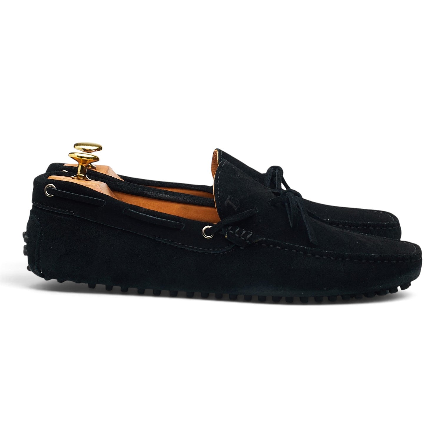 Tod's Gommino mocassins daim noir pointure UK 8