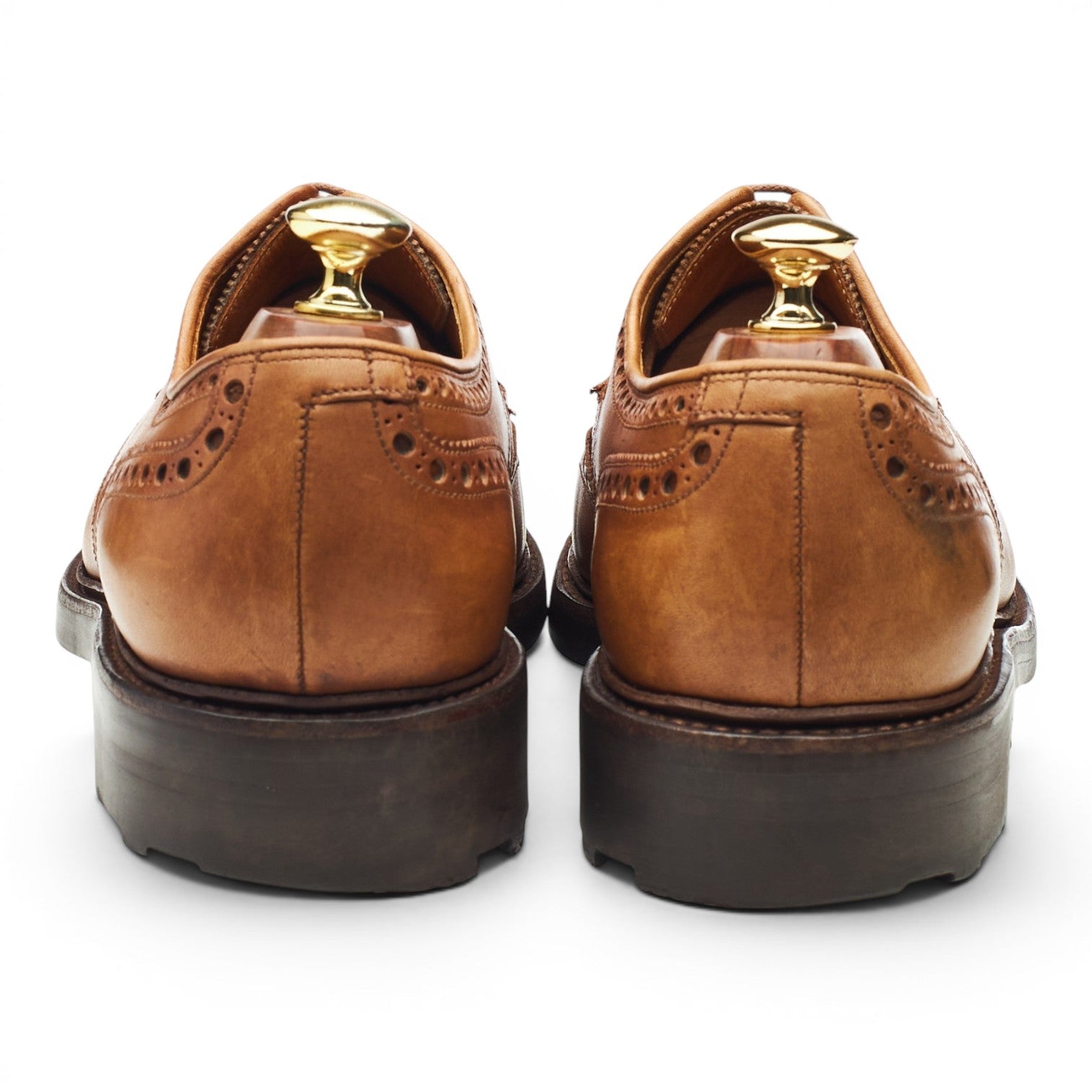 Crockett & Jones Warwick Derbys cuir tan pointure 8 UK