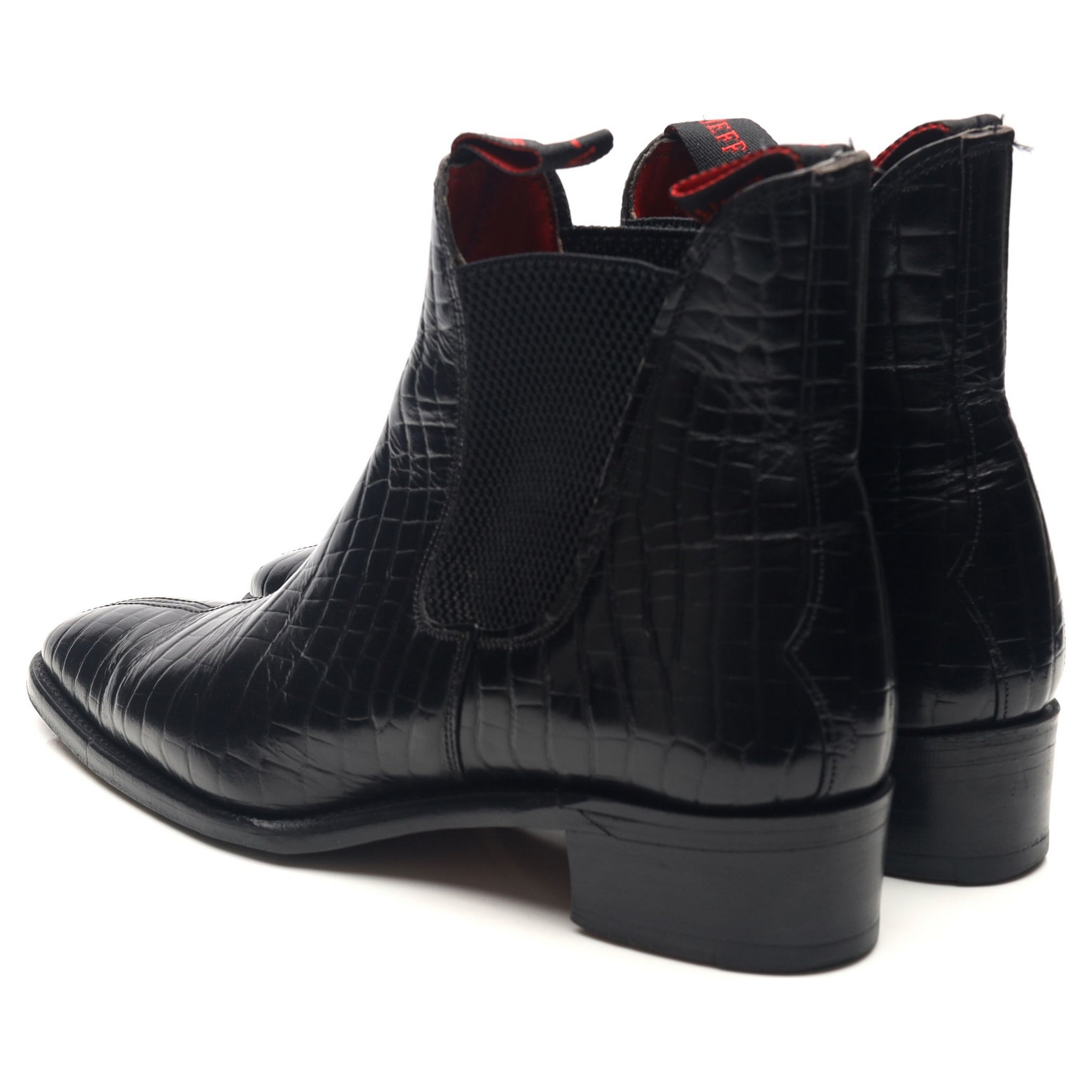 Jeffery West bottines chelsea cuir noir UK 6