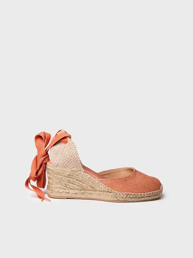 Toni Pons Calonge espadrilles compensées toile vegan