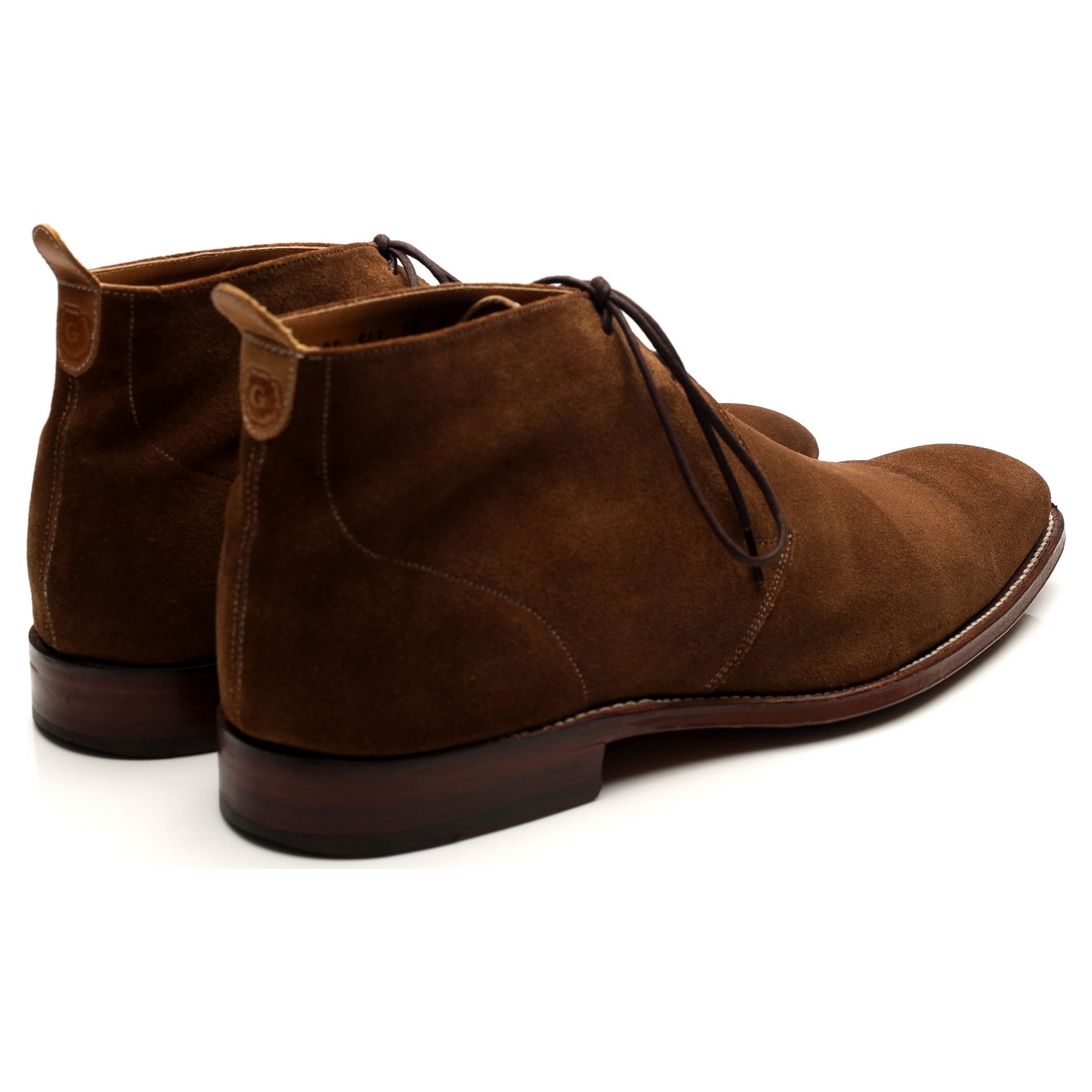 Grenson Silas boots chukka daim marron pointure UK 10