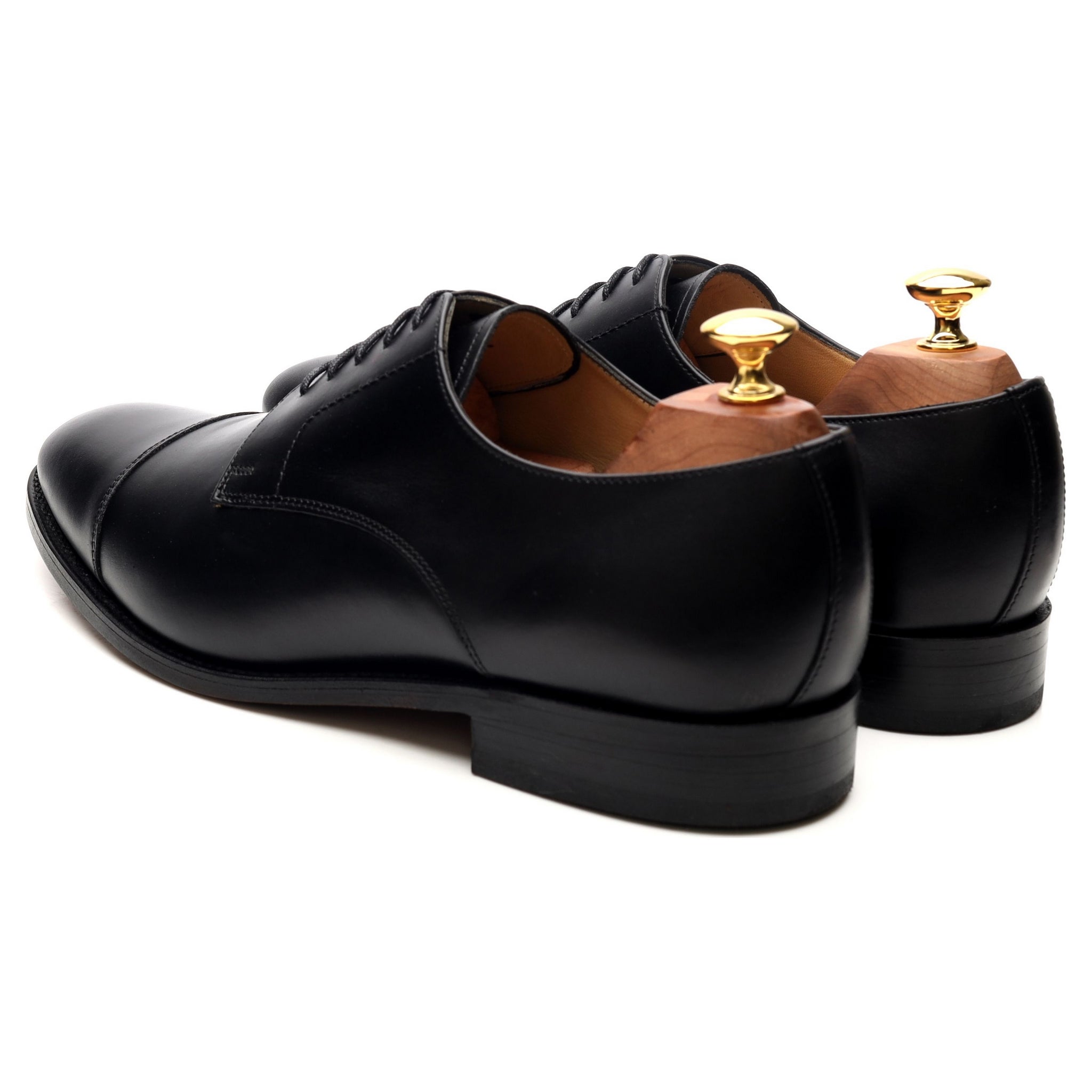 Barker Epping derbys cuir noir pointure UK 9