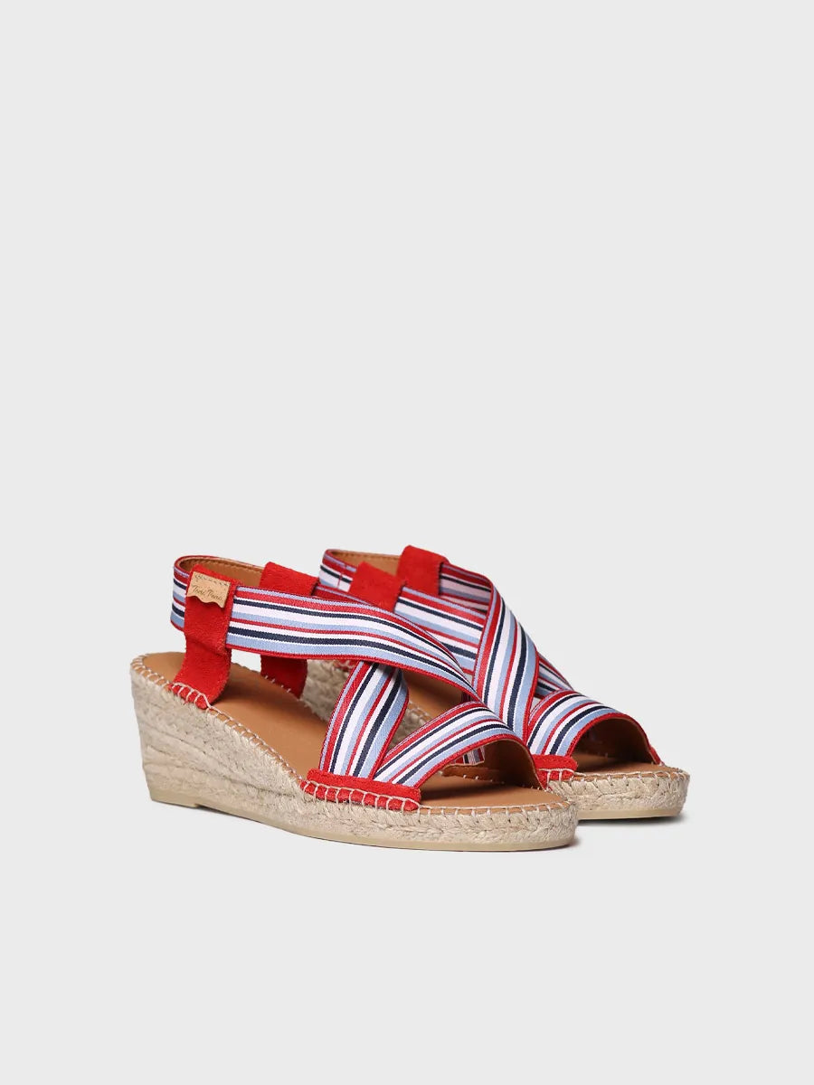 Toni Pons Tina espadrille compensée élastique