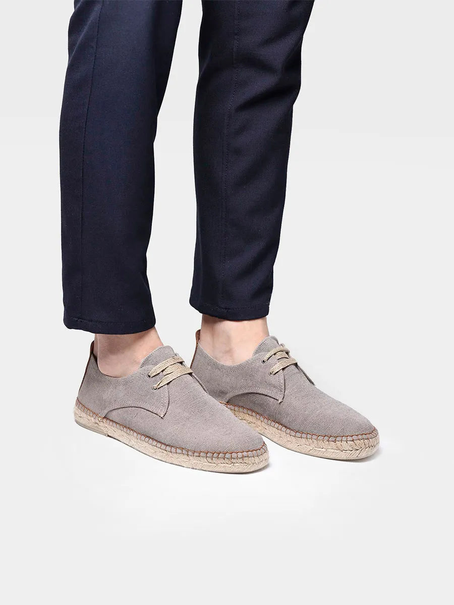 Toni Pons Dixon espadrilles homme toile lacets jute
