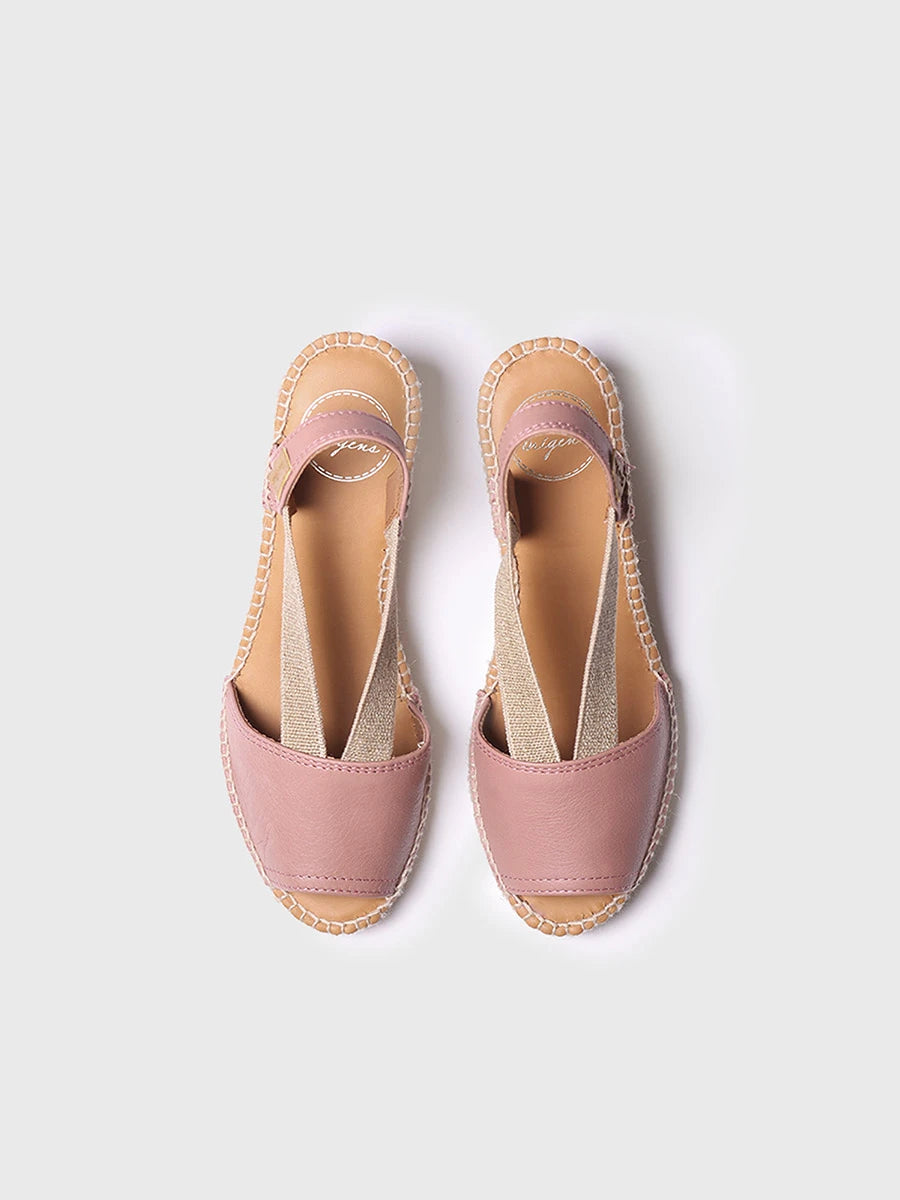 Toni Pons TEIDE-P espadrilles femme cuir talon 6 cm