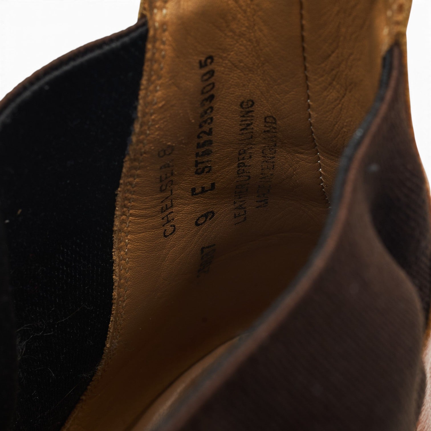 Crockett & Jones Chelsea 8 boots cuir marron UK 9