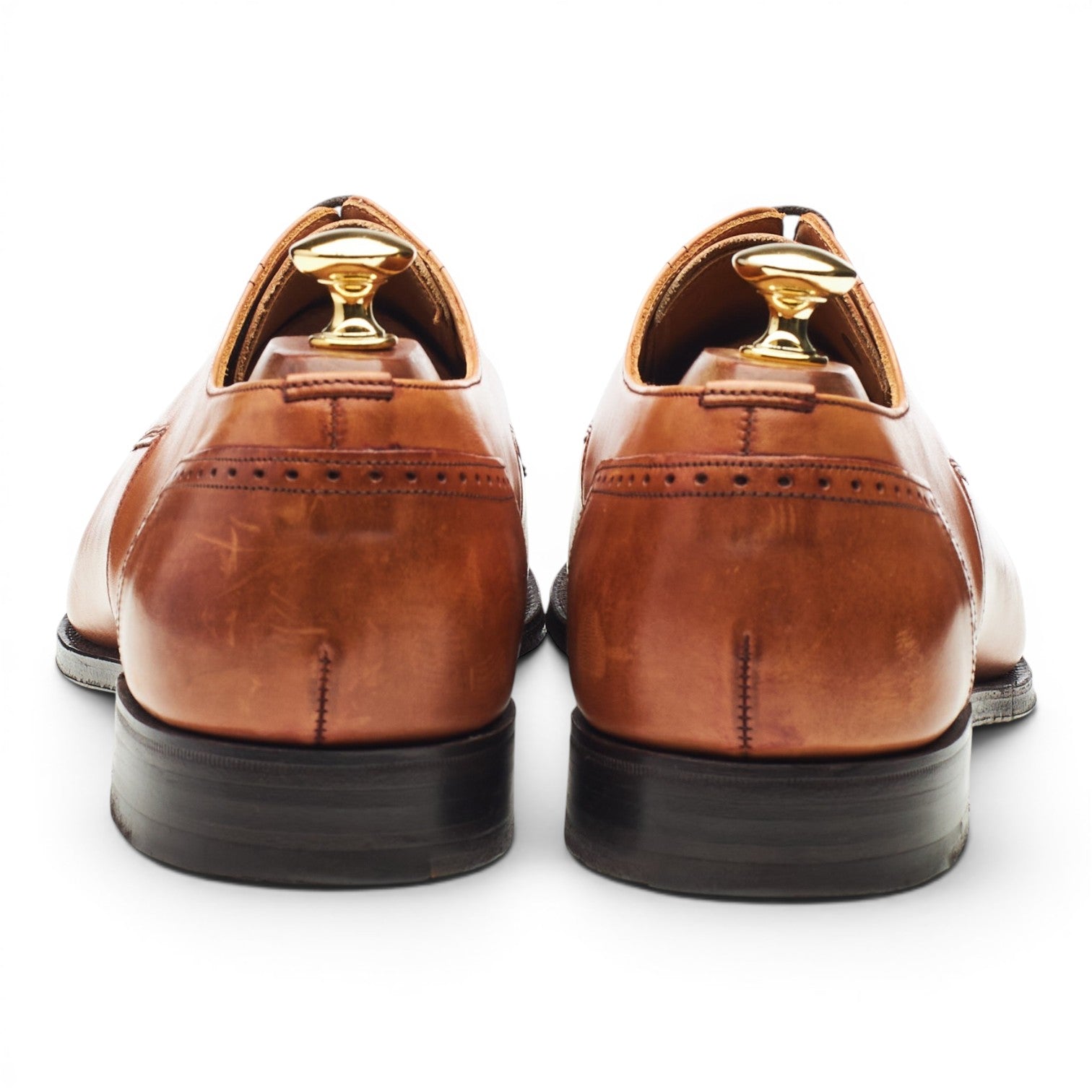 Cheaney Ewan derbies cuir marron clair 9.5 UK