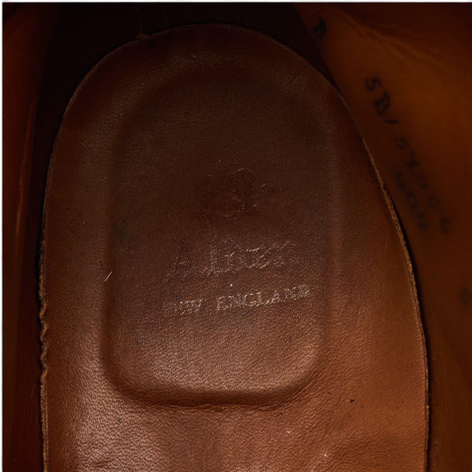 Alden 404 bottes cuir marron foncé UK 7 semelle crantée