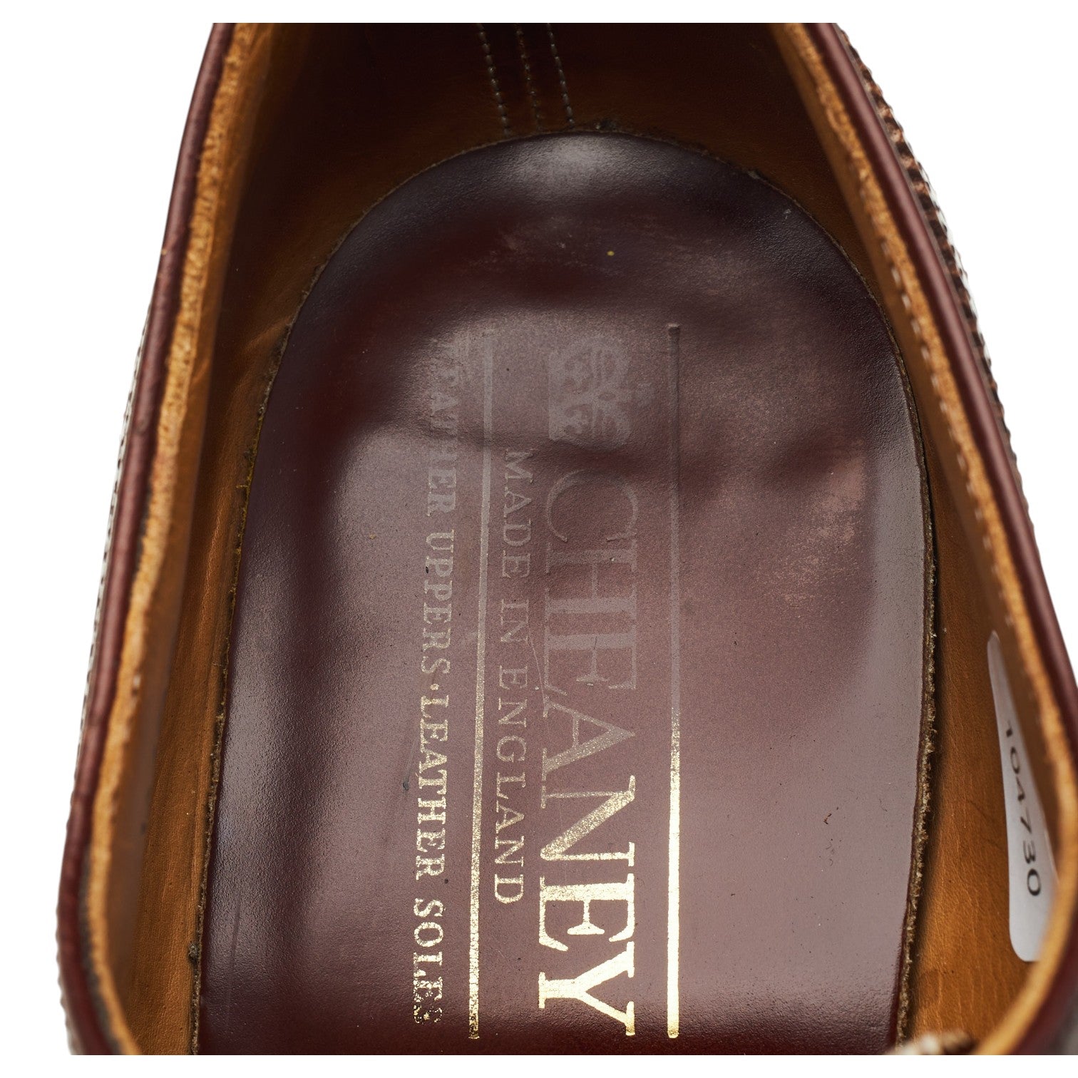 Cheaney Woodstock oxford brogue cuir marron UK 6.5