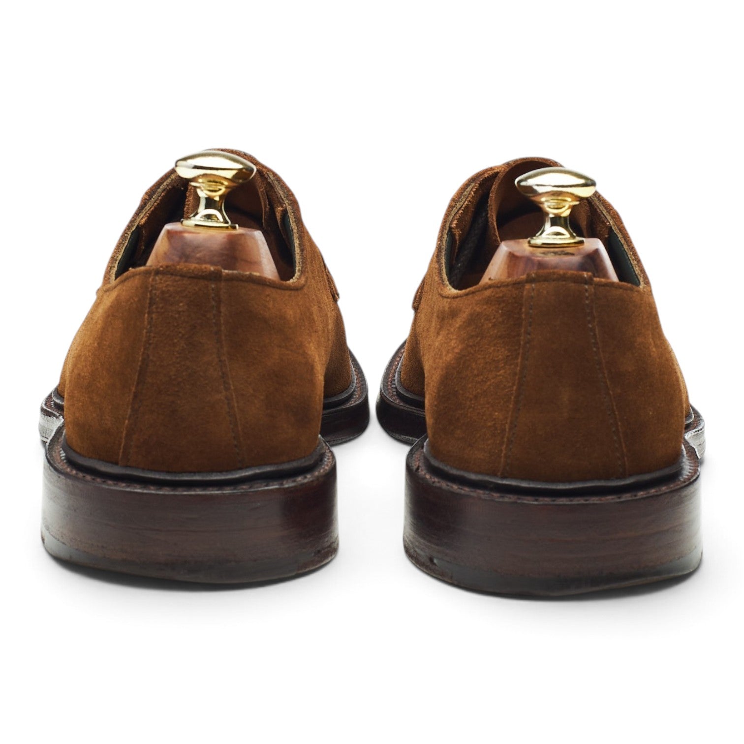Drake's August derbys daim marron UK 8