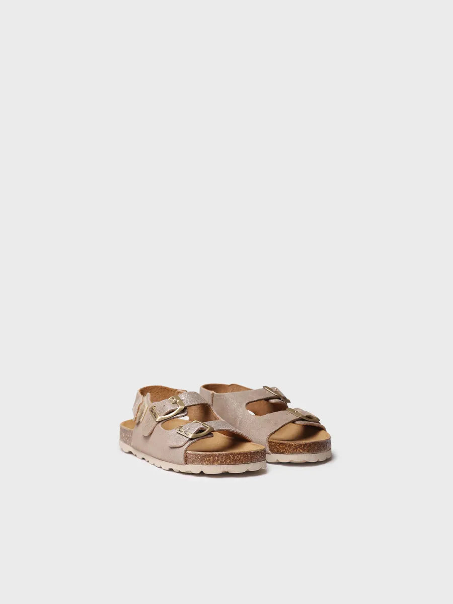 Toni Pons ELLIOT-QT sandale enfant cuir champagne