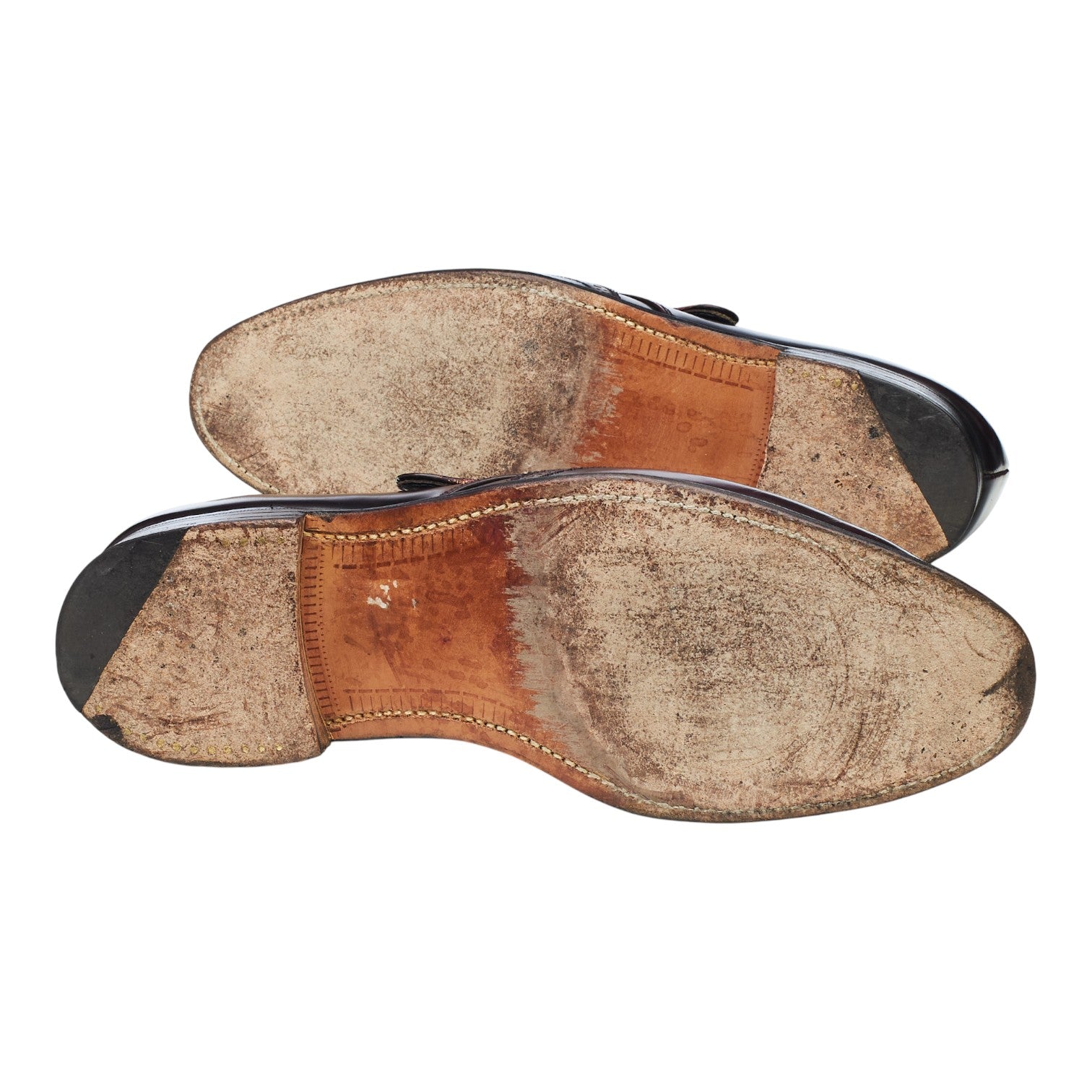 Cheaney Denham monk cuir bordeaux pointure UK 7