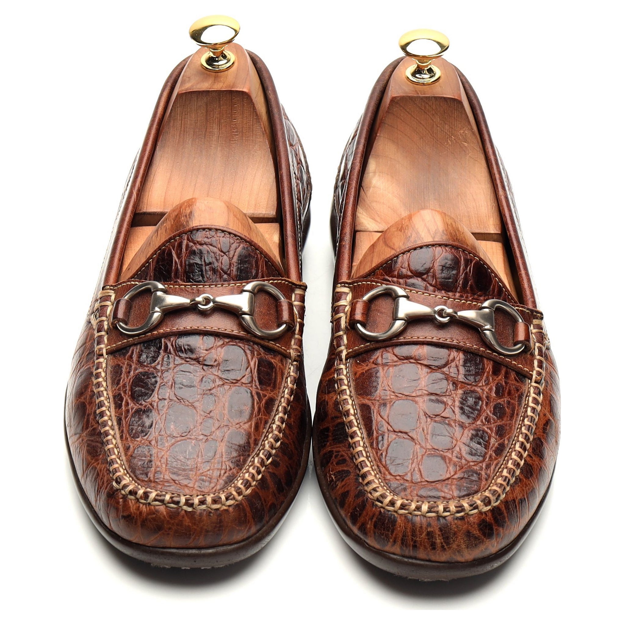 Martin Dingman Saxon mocassin cuir marron 9.5 UK