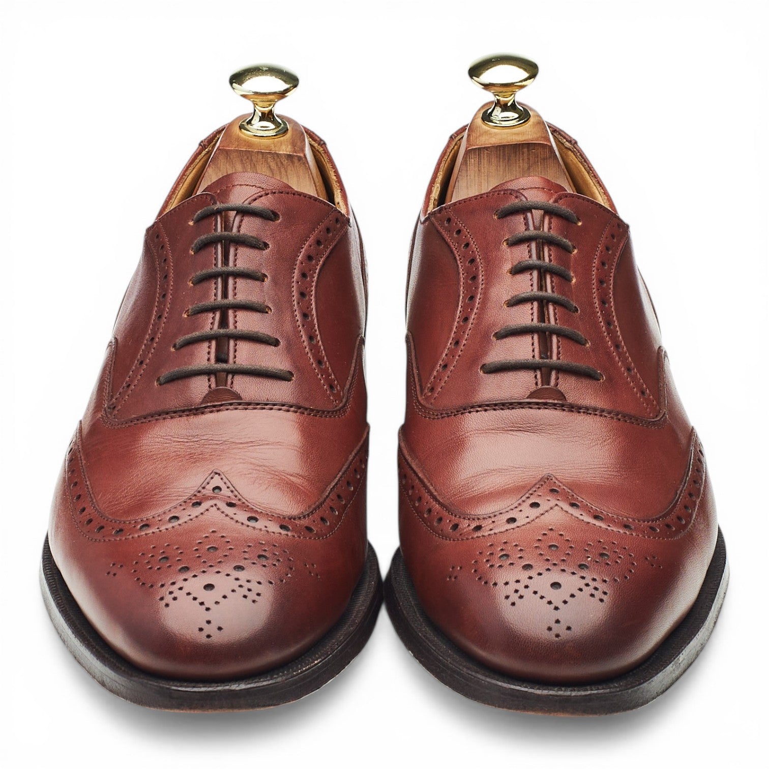 Grenson Oxford brogues cuir marron pointure UK 7.5