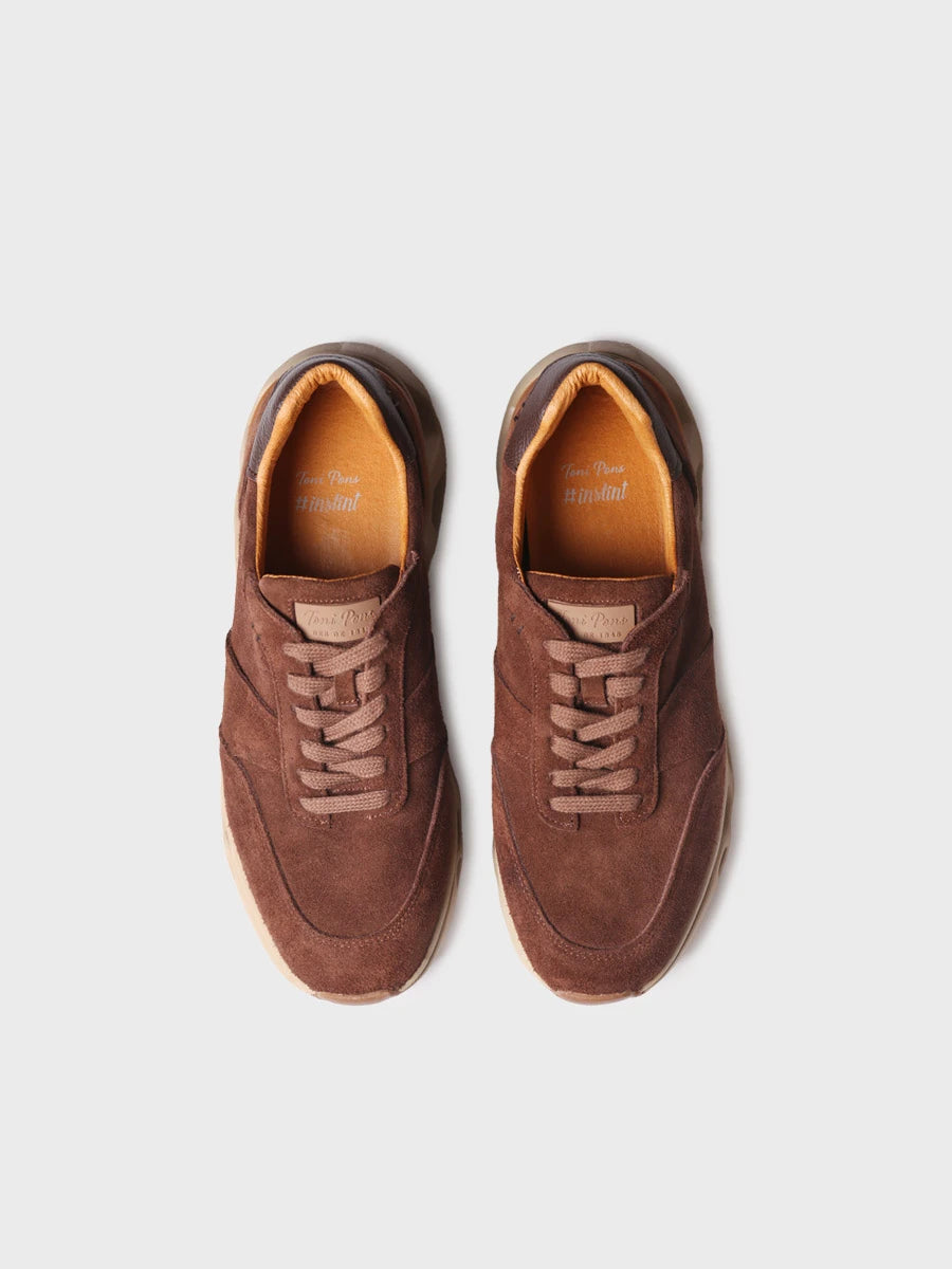 Toni Pons Duran sneakers homme daim lacet