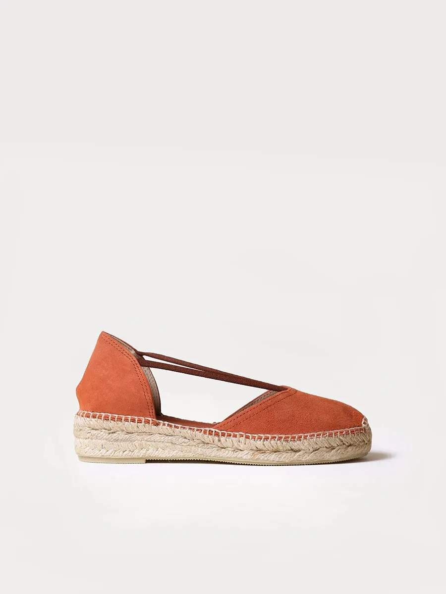 Toni Pons Erla-A espadrille compensée en suède