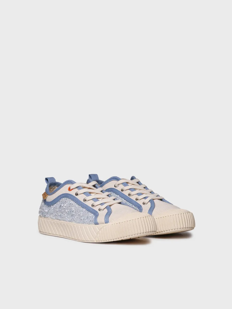 Toni Pons Grenoble sneaker femme tissu à sequins