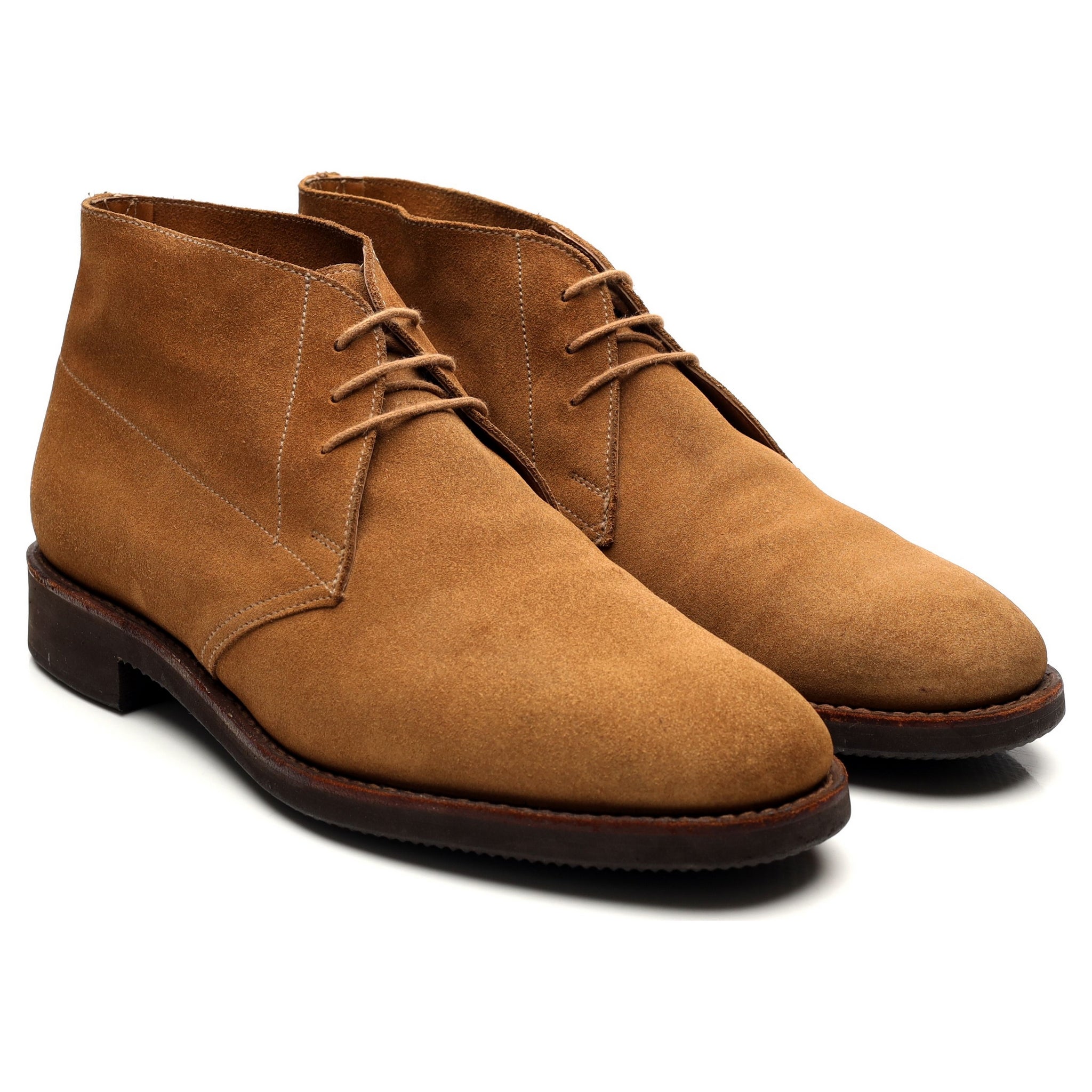 Shipton & Heneage Ranger boots suède marron sable UK 8.5