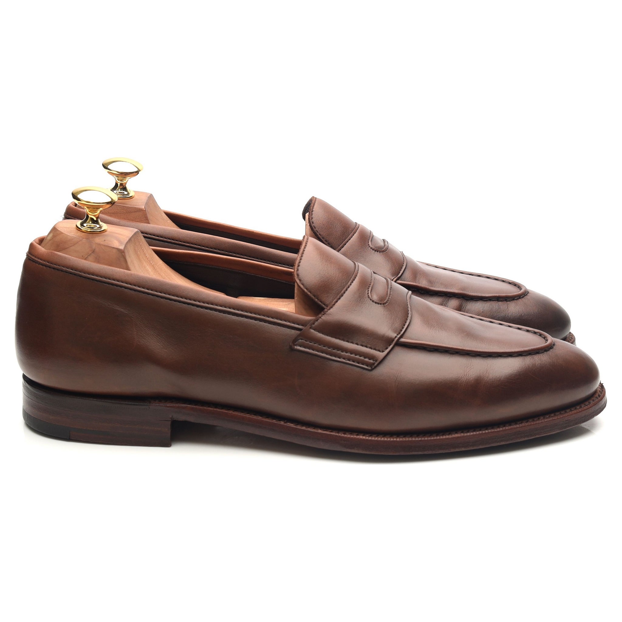 Grenson Aldgate mocassin cuir marron pointure UK 10