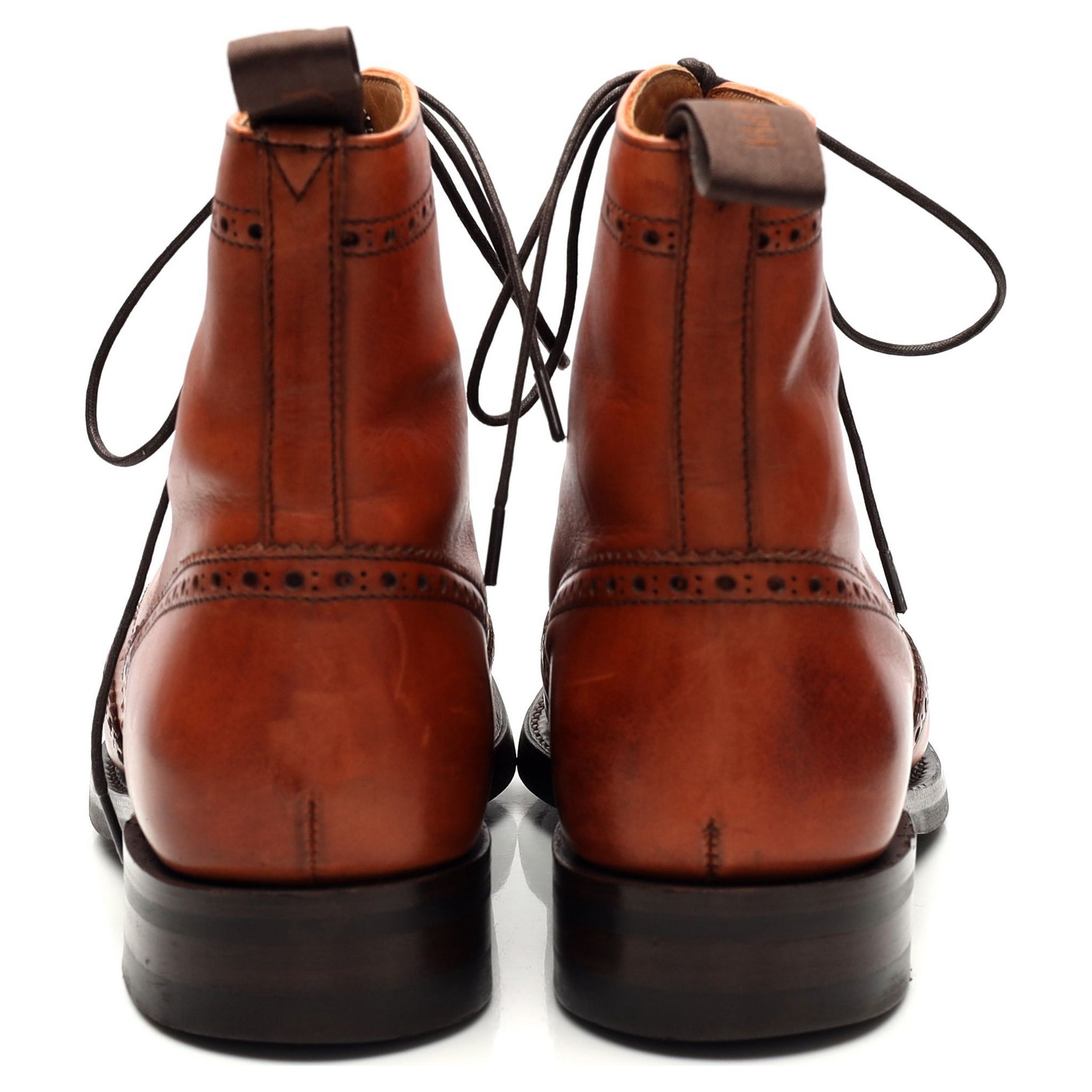 Cheaney bottines cuir marron brogue UK 4