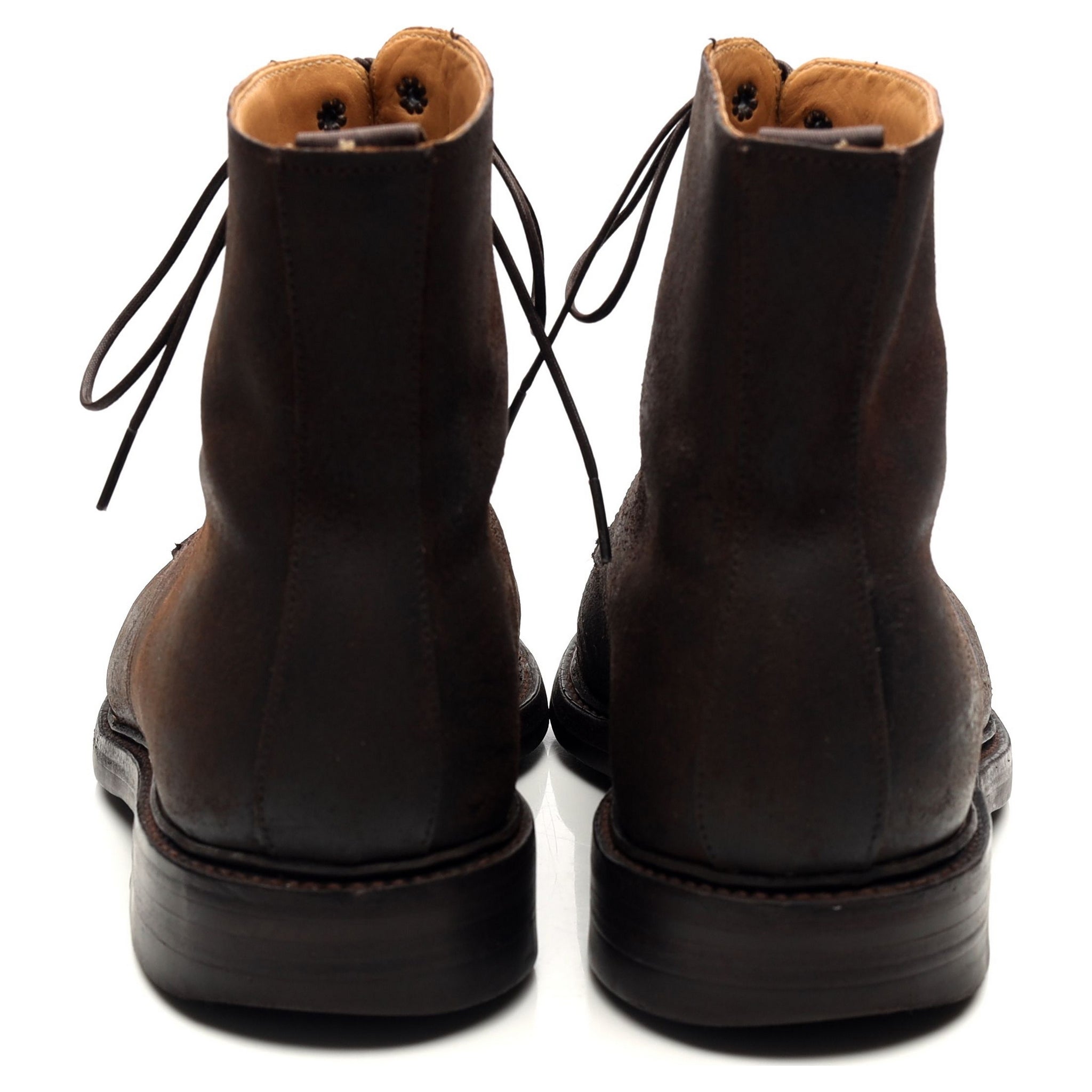 Crockett & Jones Coniston bottines daim marron UK 8