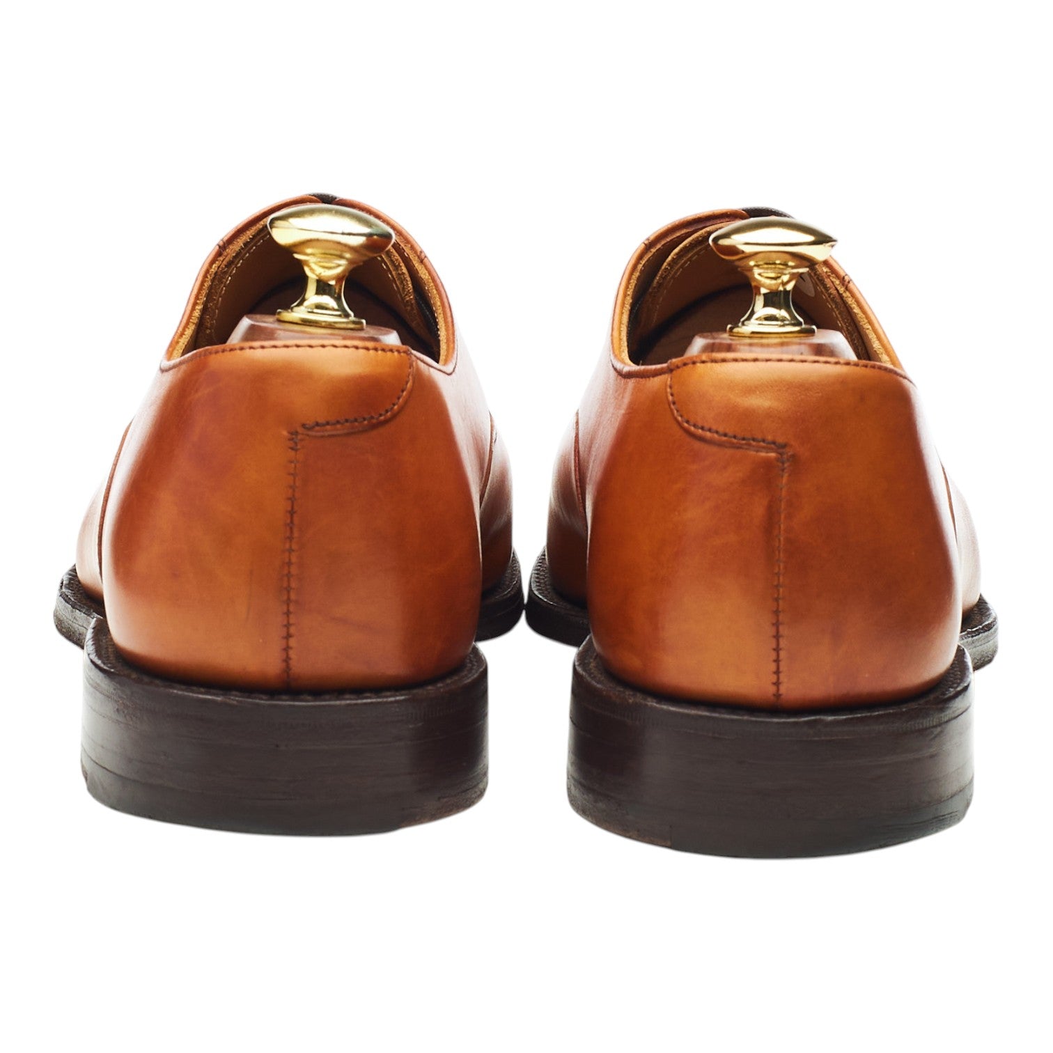 Cheaney oxford brogue cuir marron clair 8,5