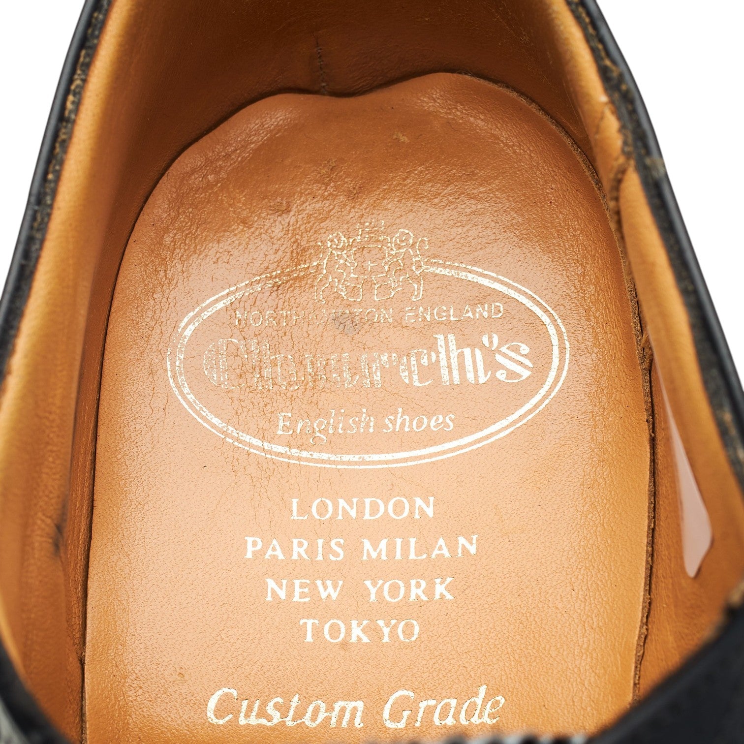 Church’s Diplomat Oxford cuir noir UK 7 brogue