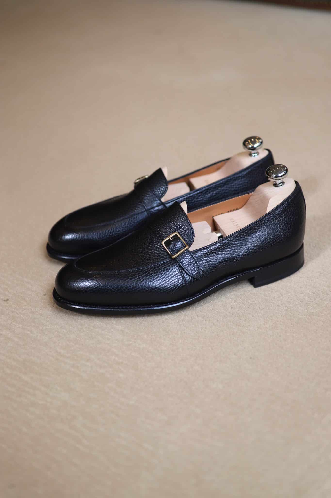 Malfroid Villalys Superleggera mocassin cuir grainé