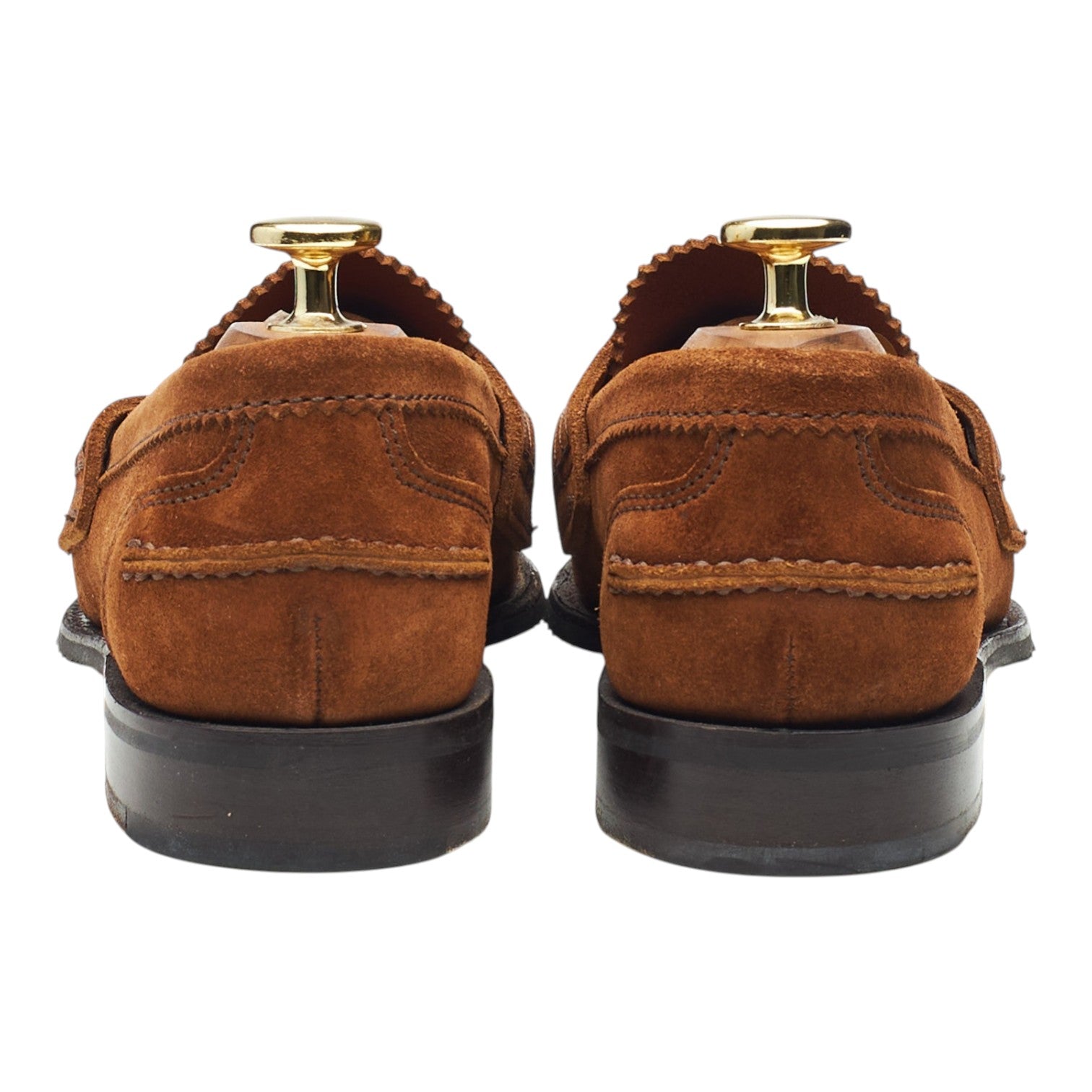 Cheaney Polly mocassins daim marron femme UK 3