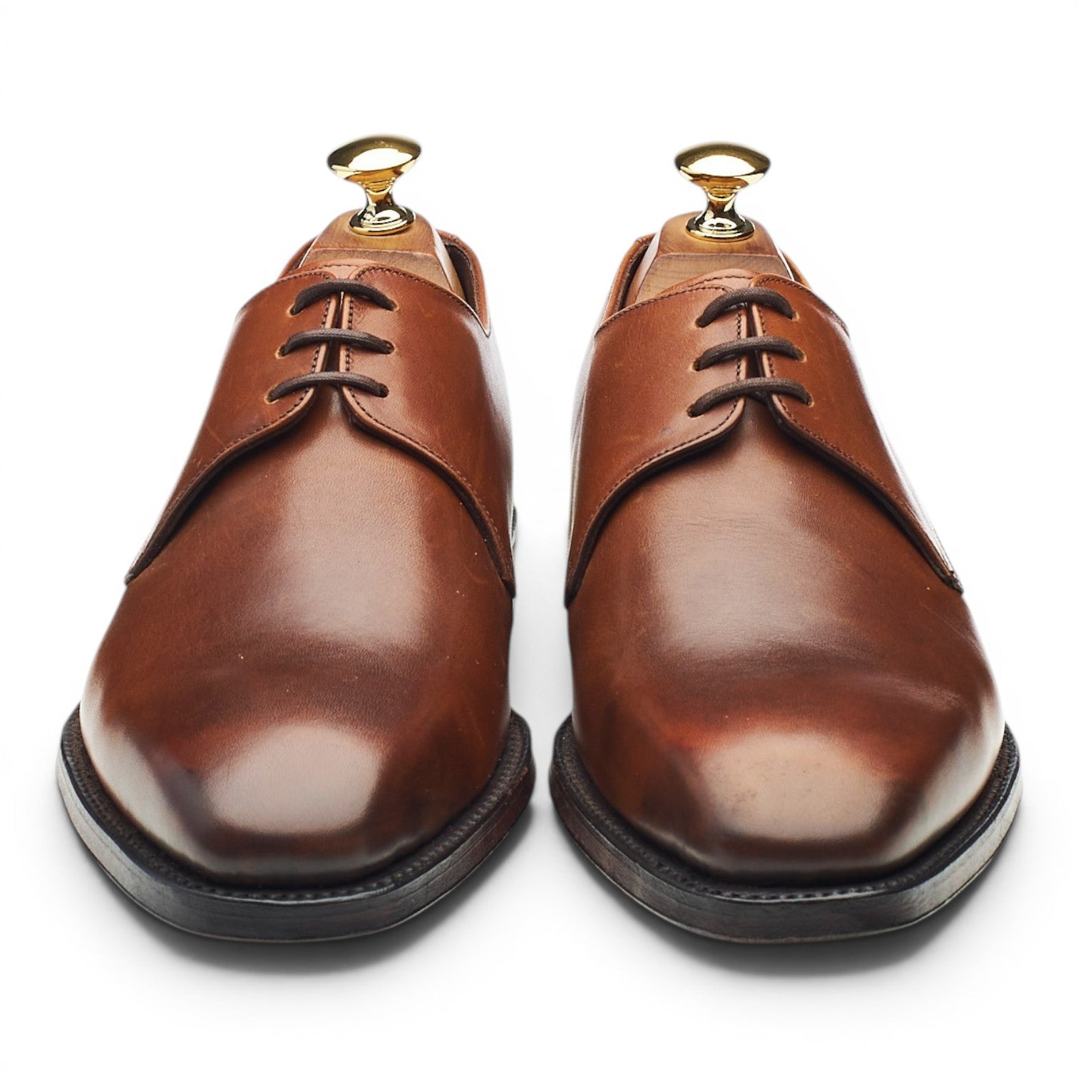 Loake 1880 Cornwall derbies cuir marron 6 UK