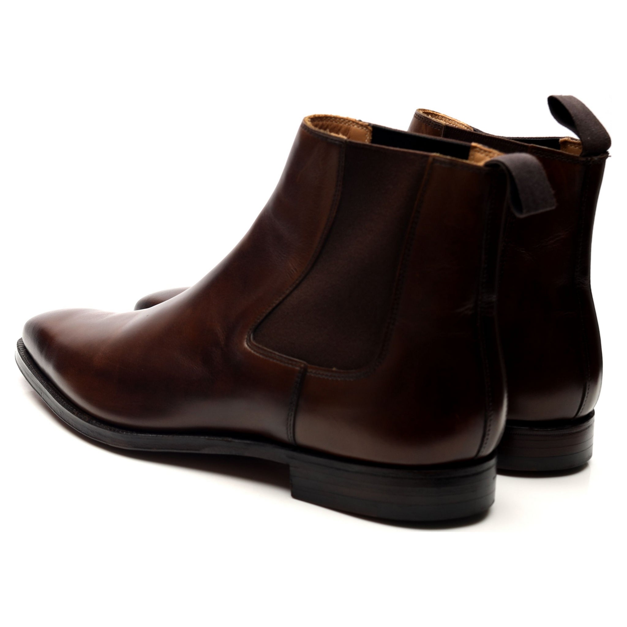 Crockett & Jones Lingfield boots chelsea marron UK 9