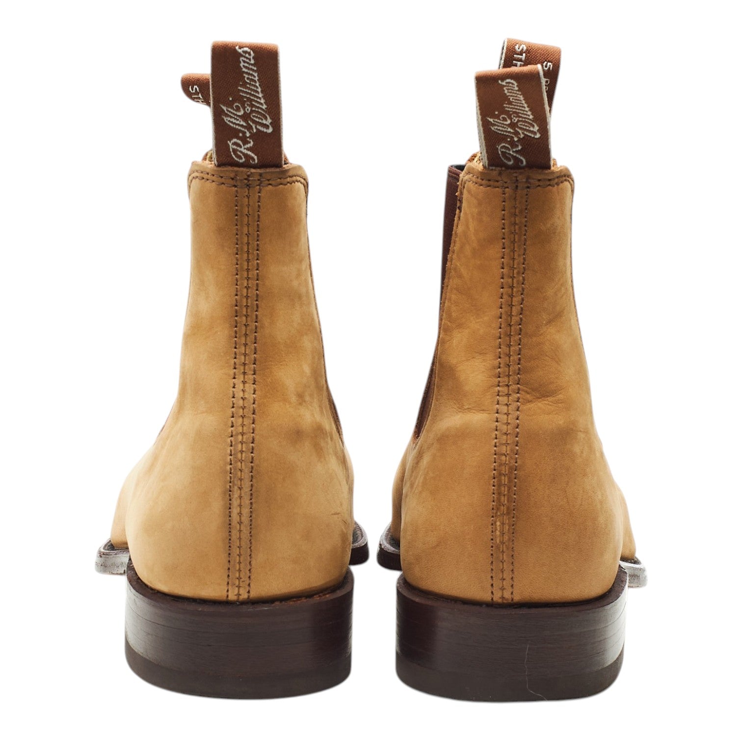 R.M. Williams Turnout chelsea boots nubuck sable UK 7,5