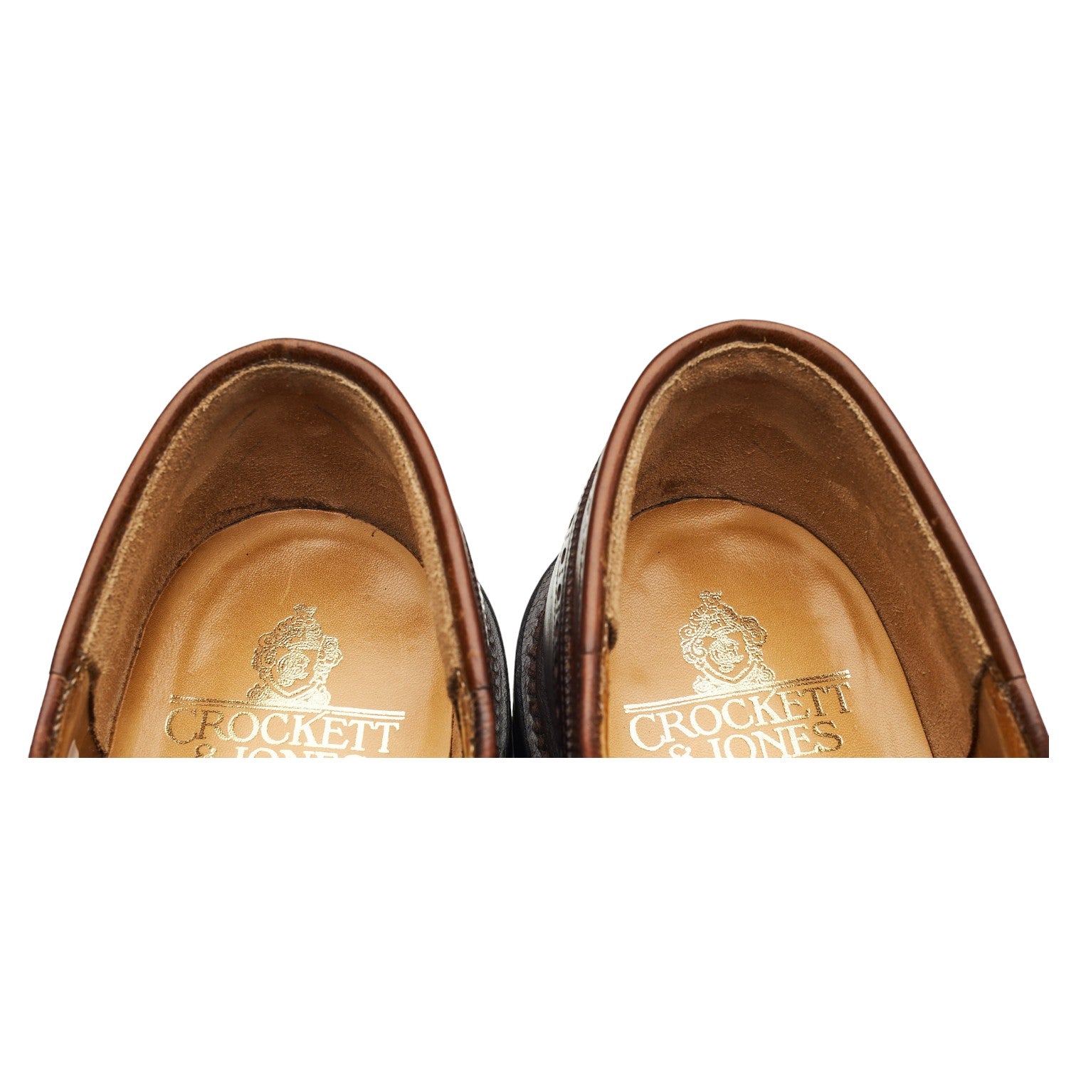 Crockett & Jones Pembroke derby cordovan marron UK 8.5