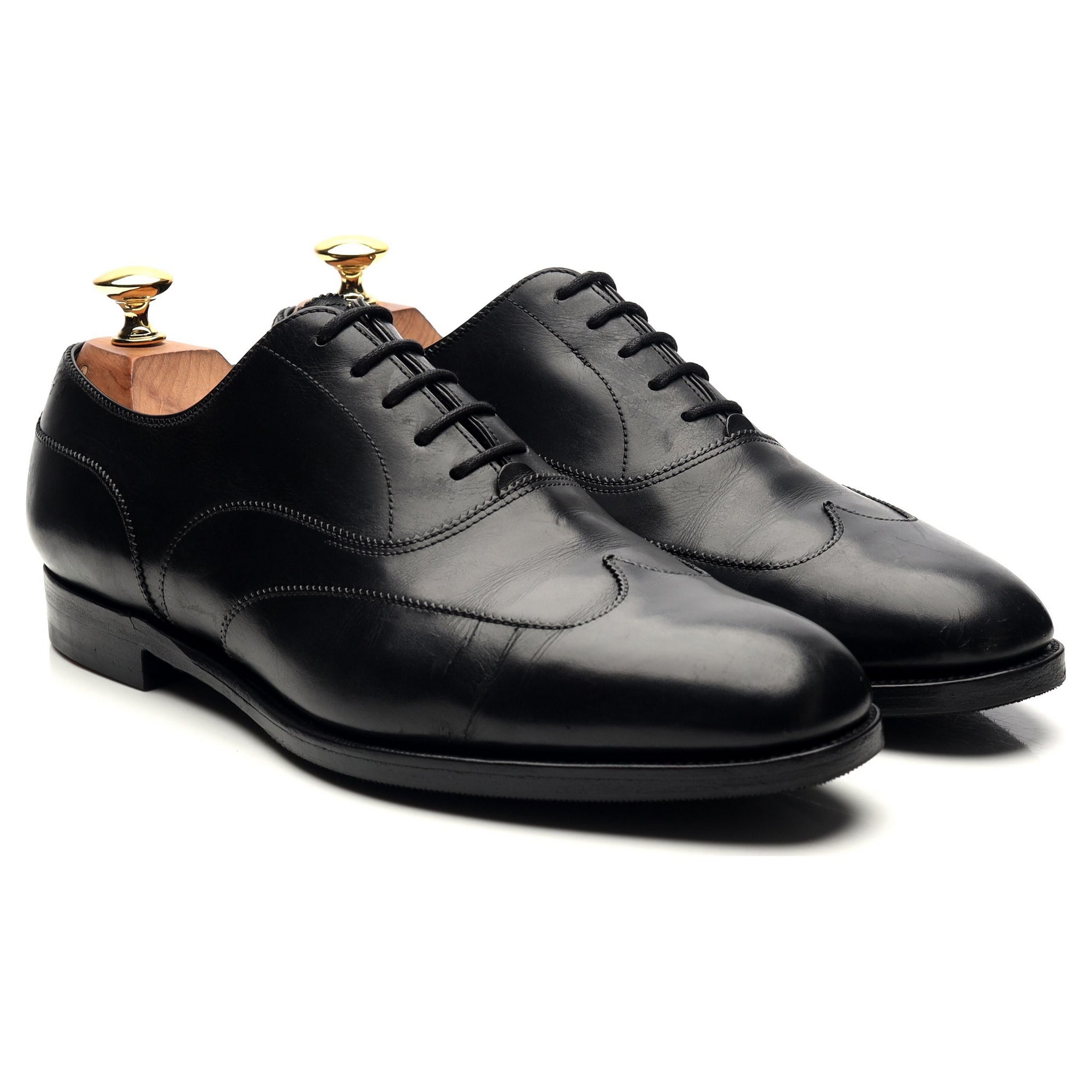 Edward Green Beaulieu richelieu cuir noir UK 7