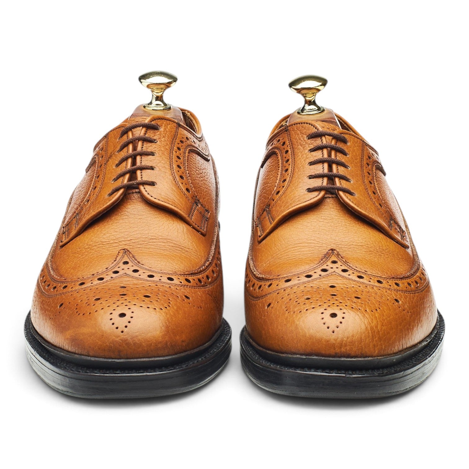 Cheaney Granada derby brogue cuir grainé marron pointure 7.5