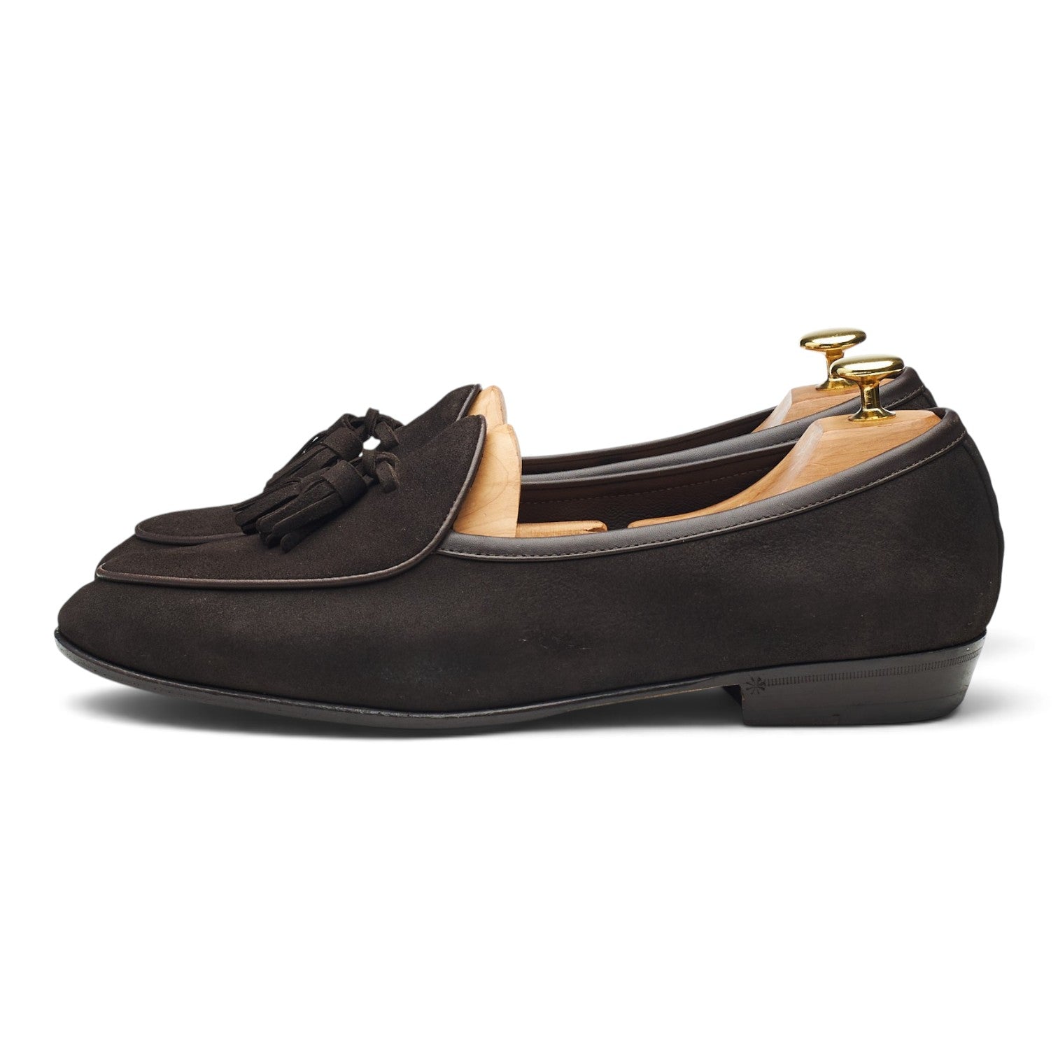 Baudoin & Lange Sagan Classic mocassin suède marron 8,5 UK