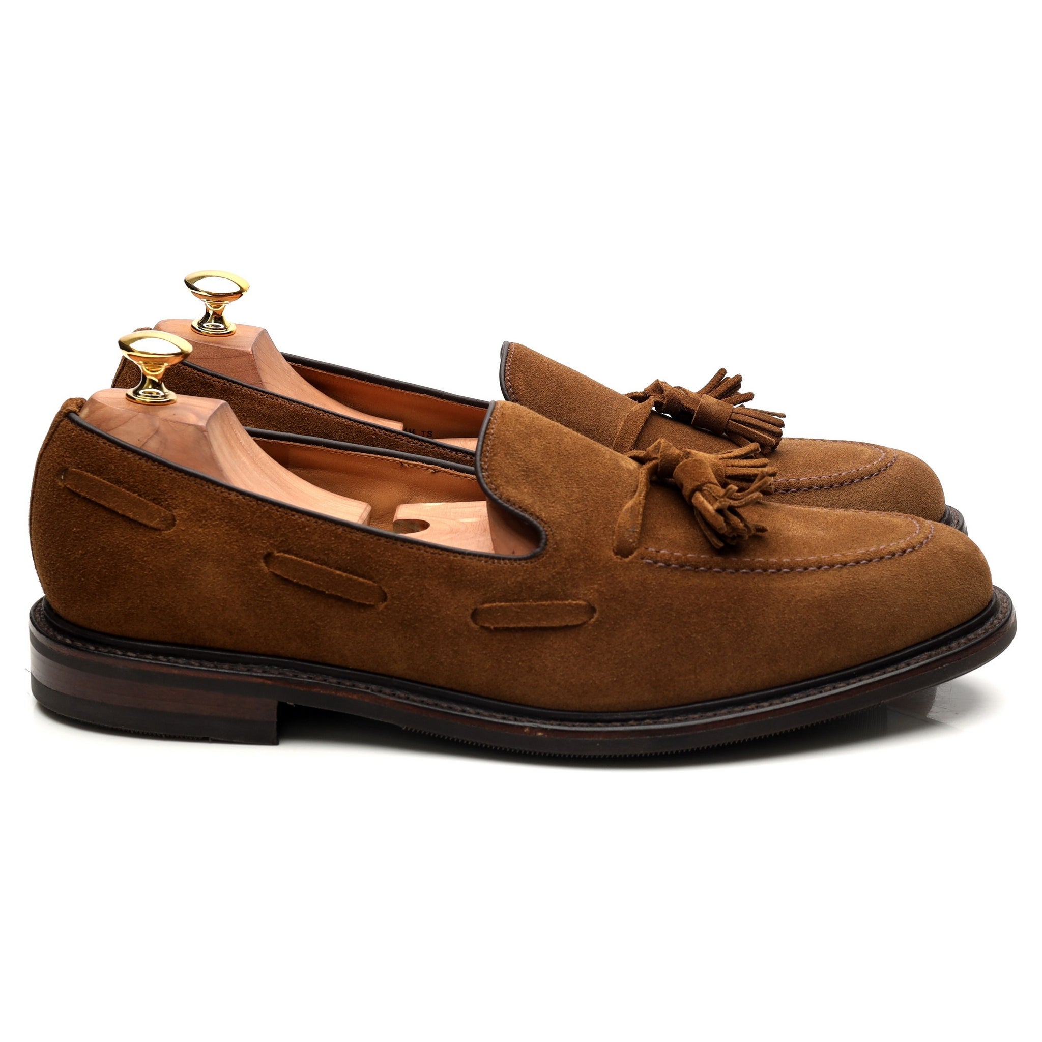 Loake 1880 Nottingham mocassins daim marron pointure UK 10.5