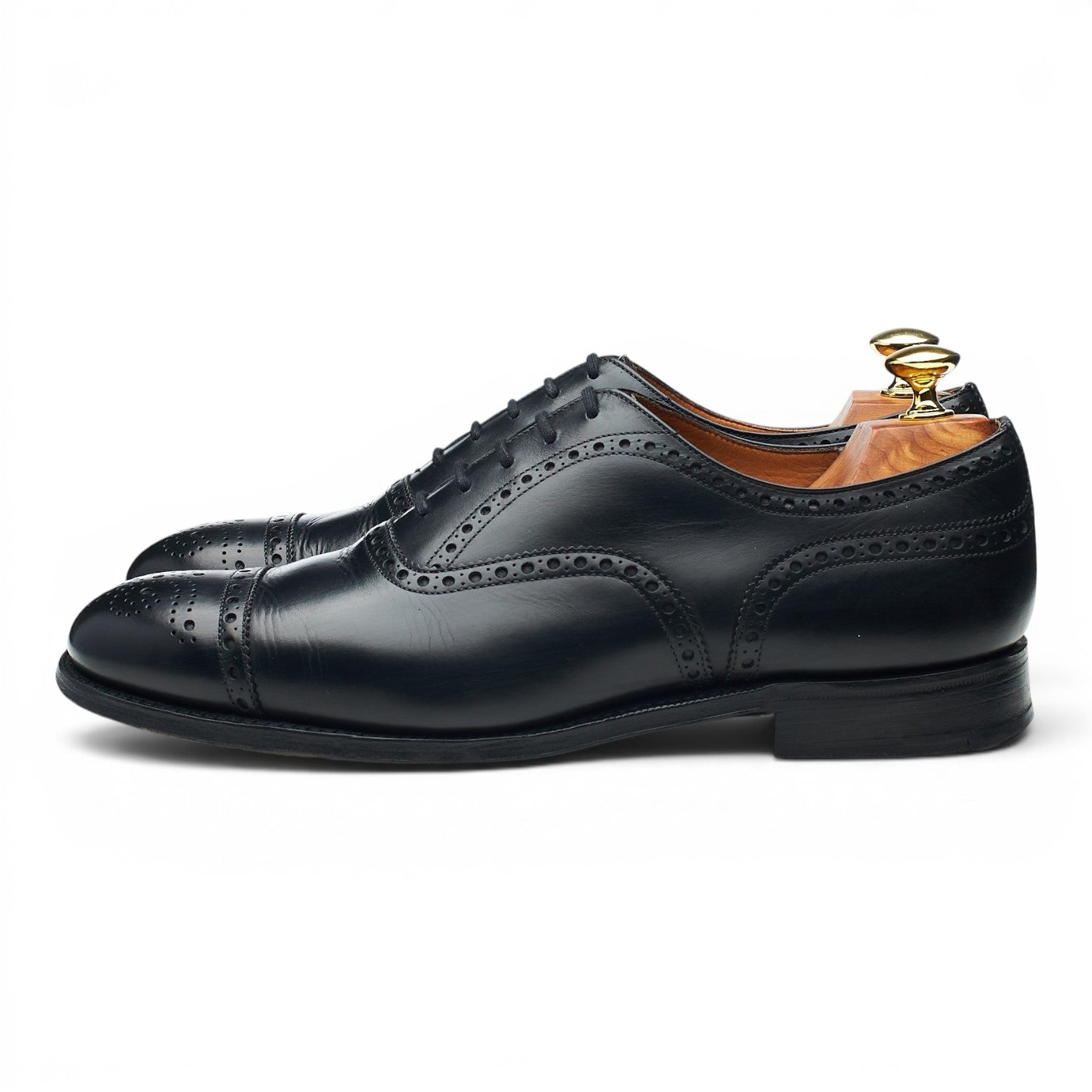 Church's Diplomat Oxford cuir noir pointure UK 8