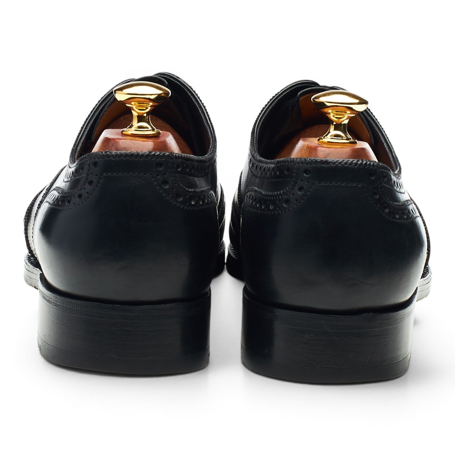 John Lobb Henford richelieu cuir noir UK 9