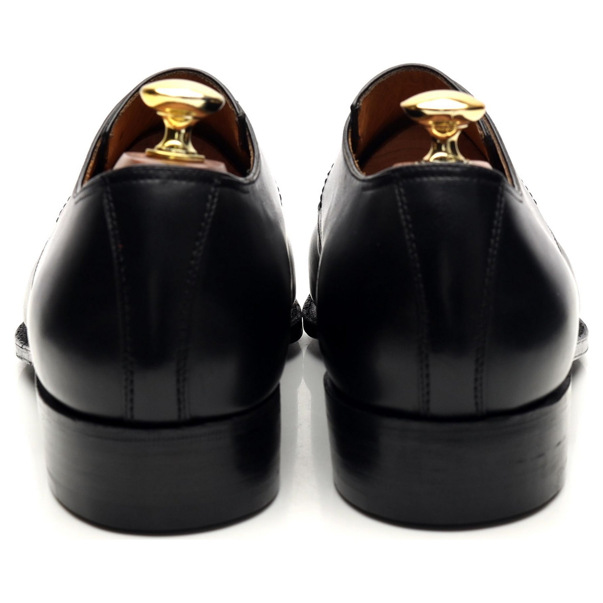 Corthay Sergio derby cuir noir pointure 9.5