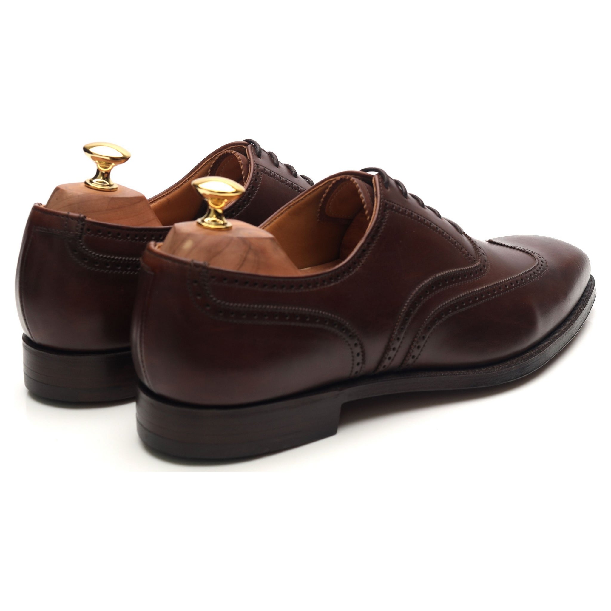 Crockett & Jones Drummond oxford cuir marron UK 9