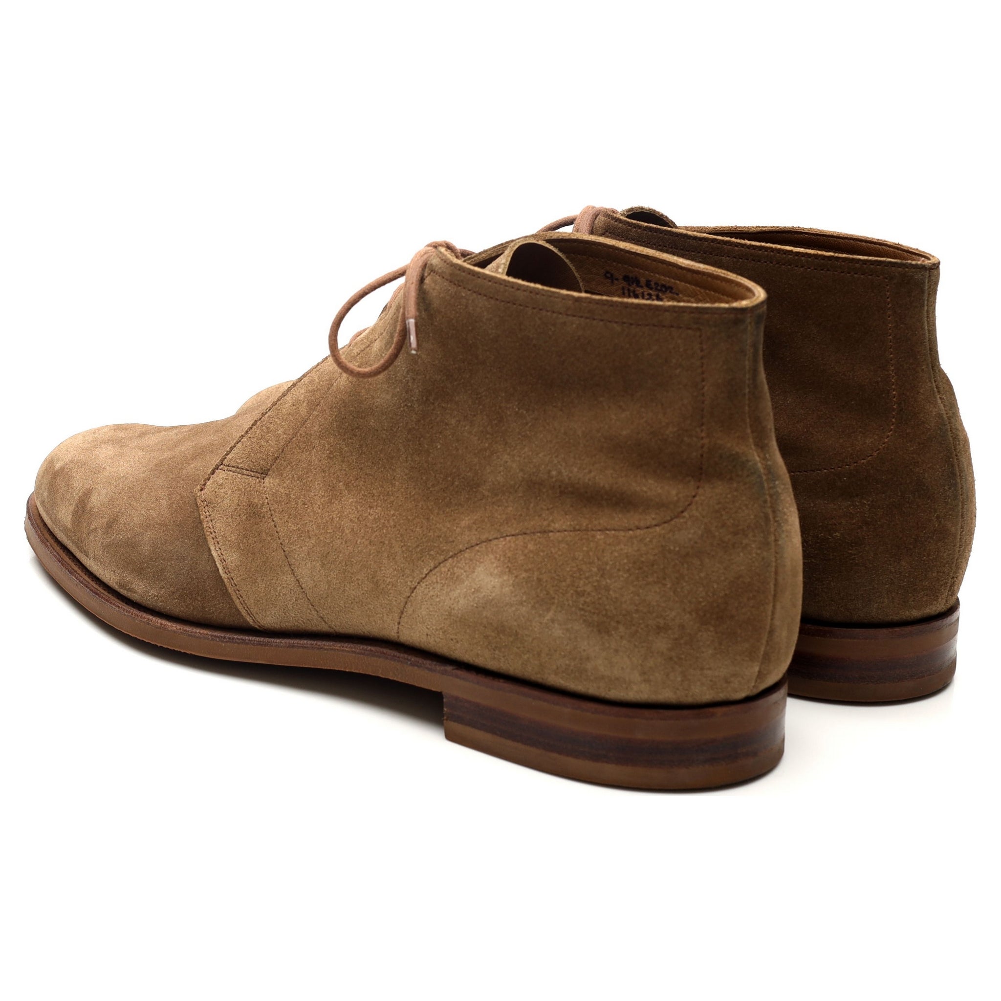 Edward Green Shanklin boots chukka daim marron pointure UK 9