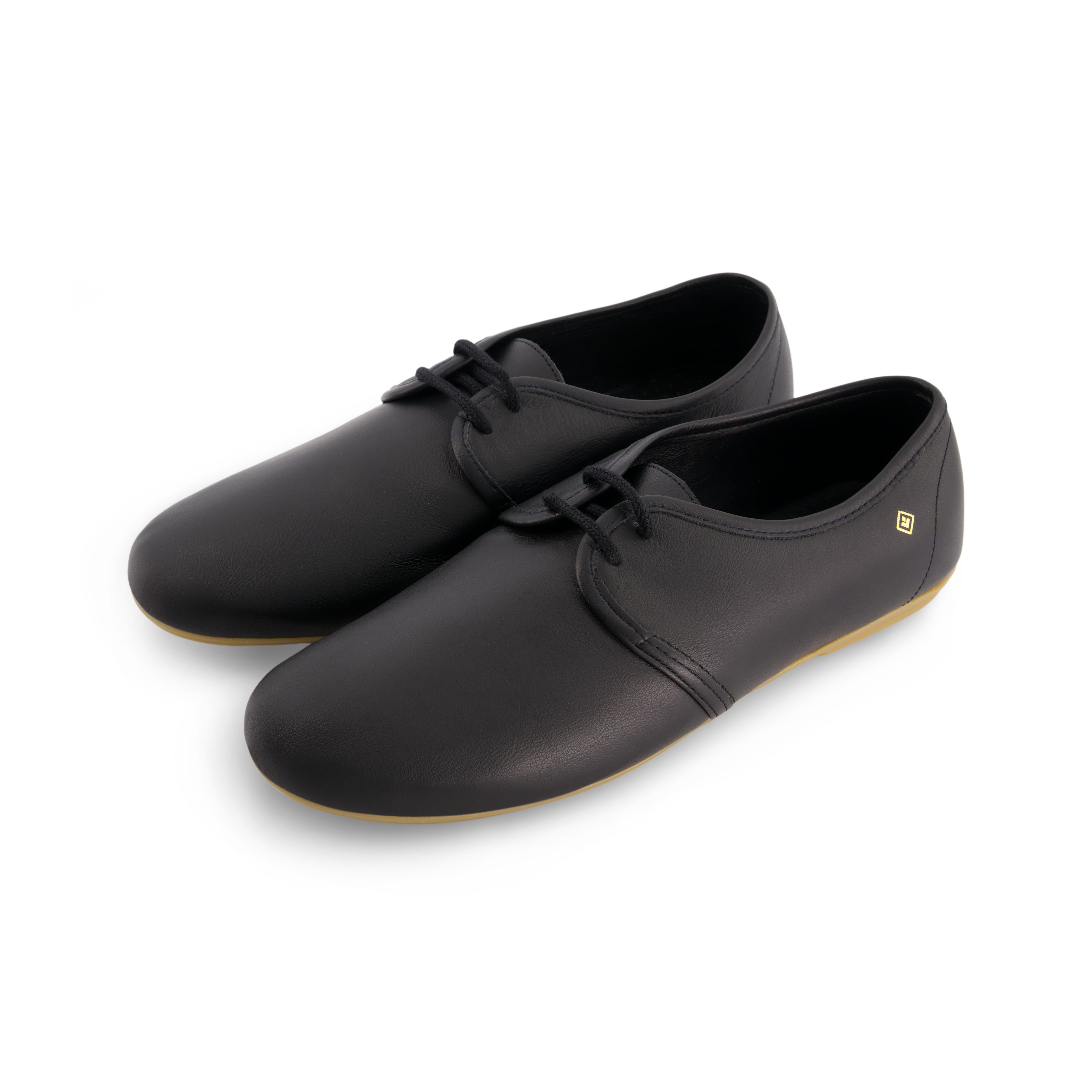 Rivieras Jazz J401 chaussures noir cuir lacets